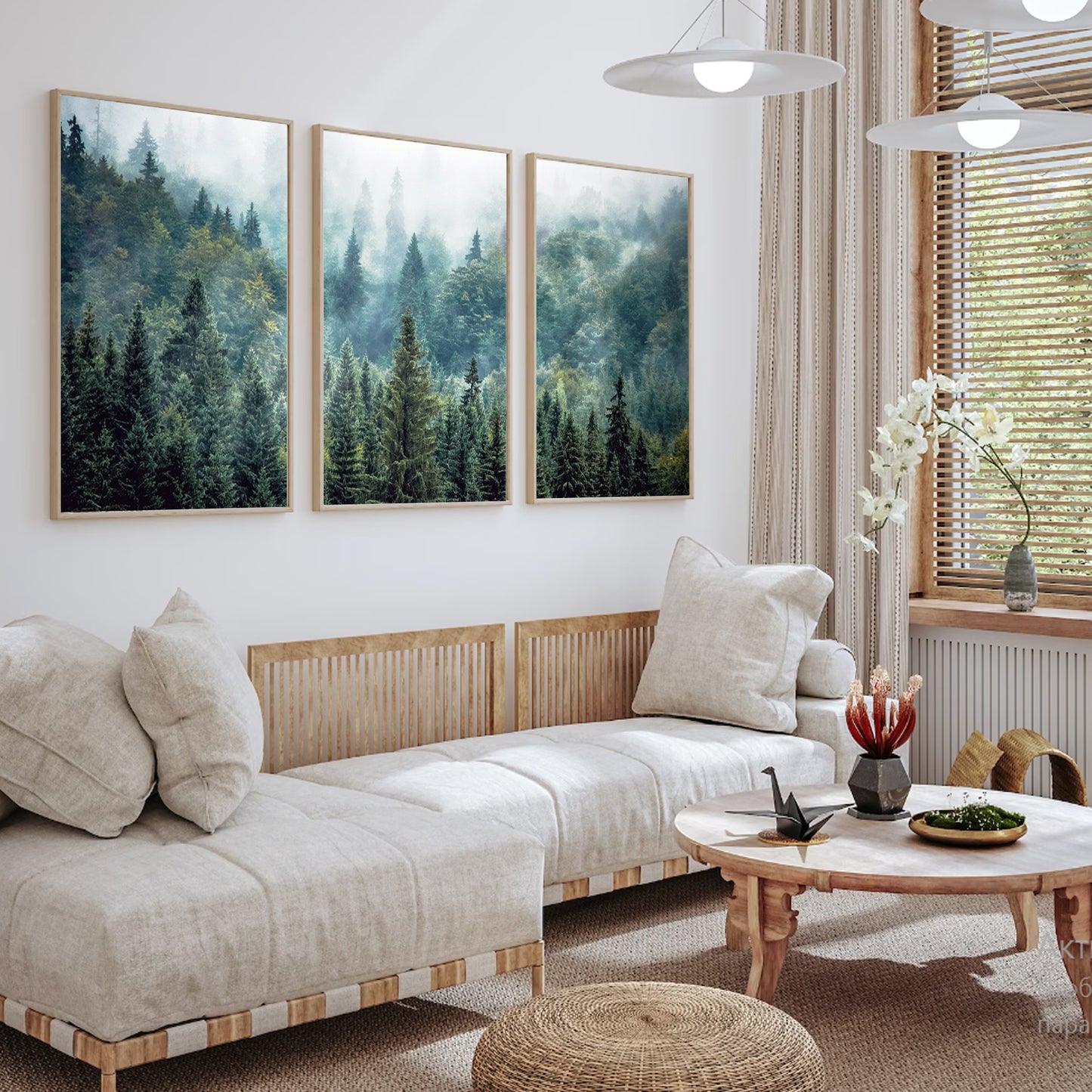 Living wall decor.