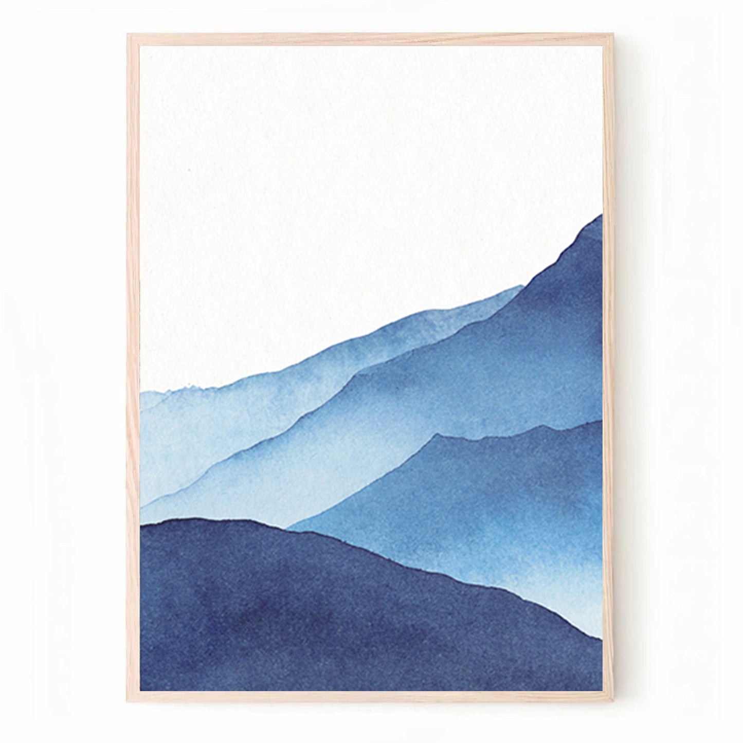 Framed art print.