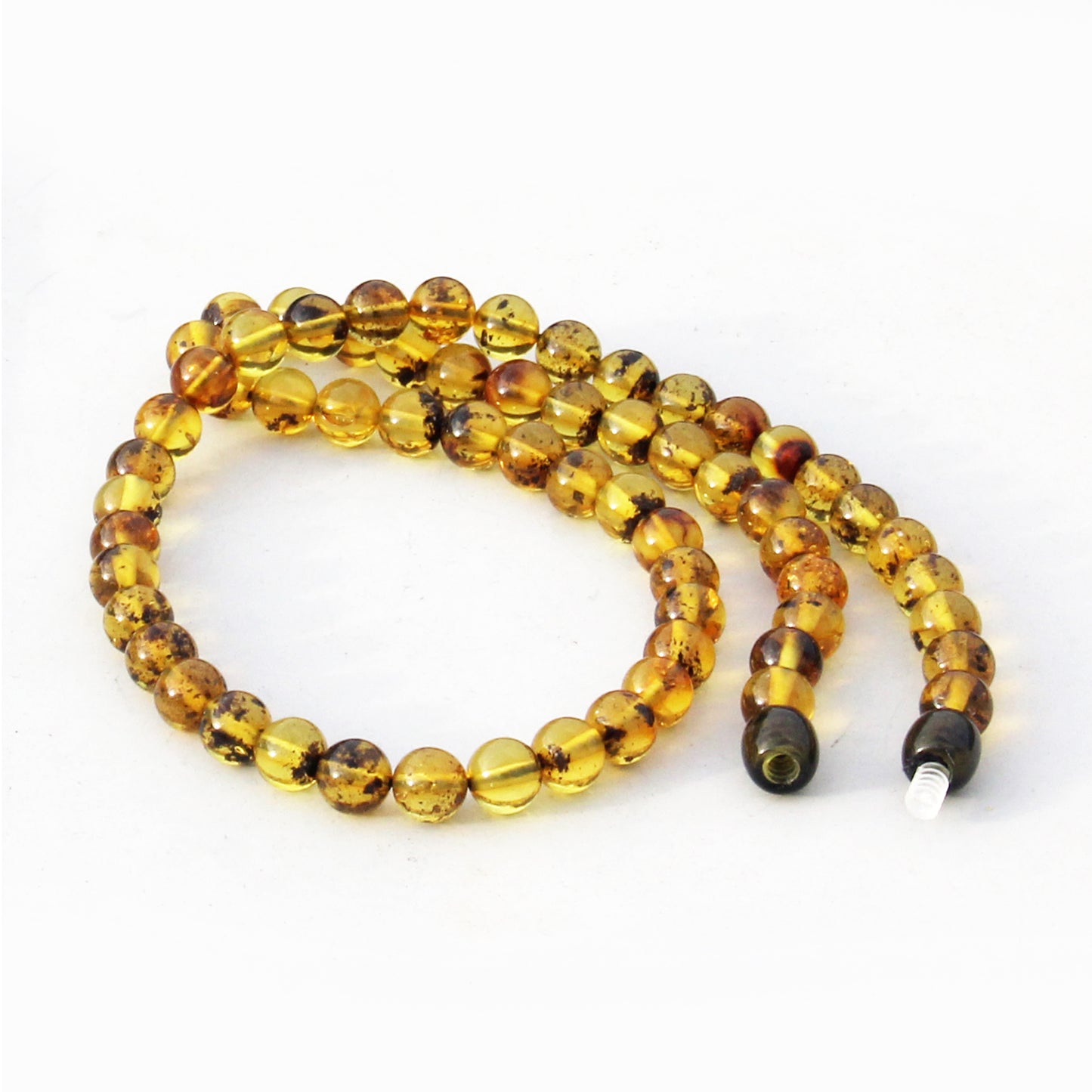 Yellow Amber Necklace, Genuine Baltic Amber Jewelry, Yellow Gemstone Beads