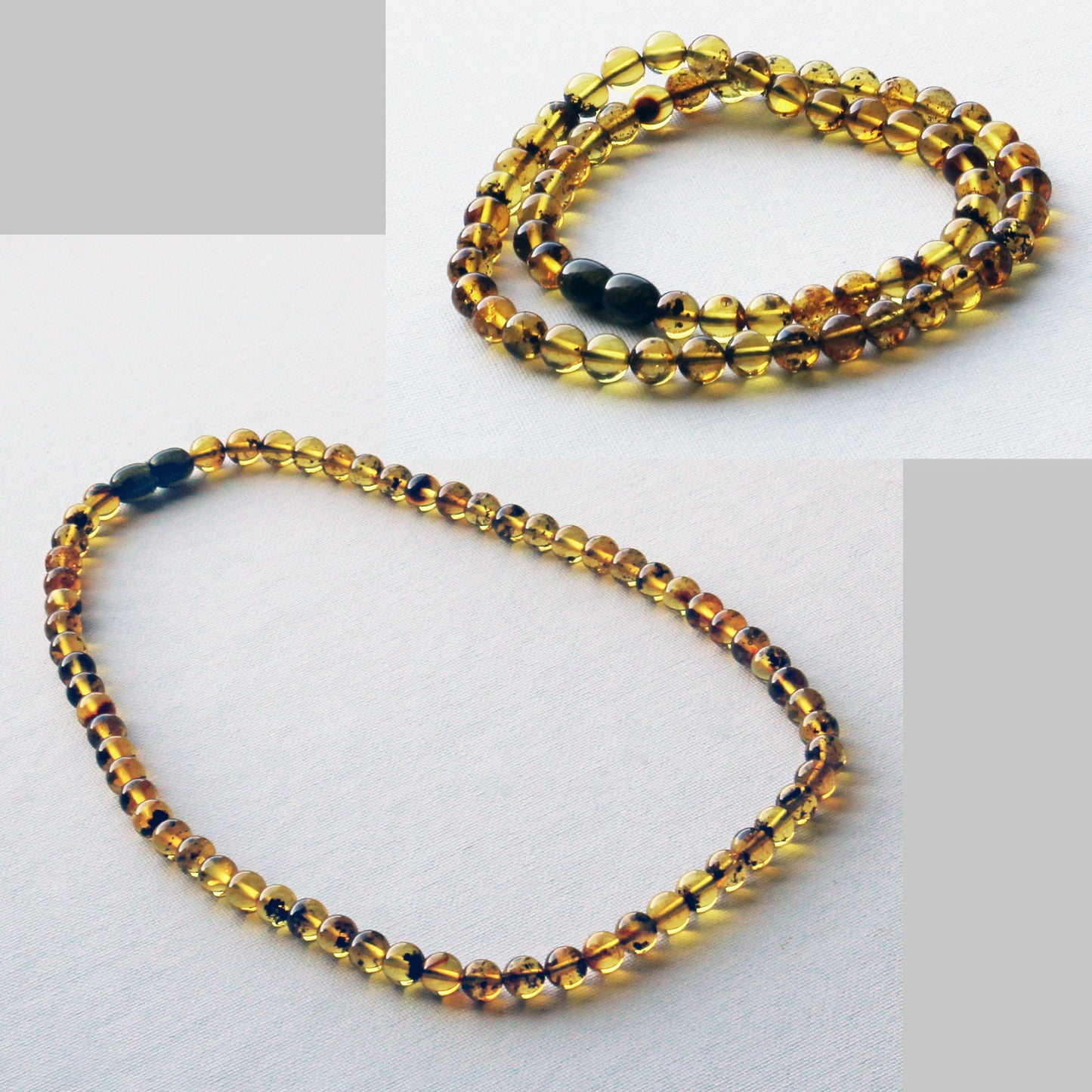 Yellow Amber Necklace, Genuine Baltic Amber Jewelry, Yellow Gemstone Beads