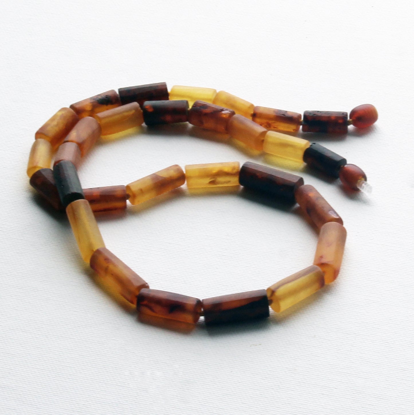 Genuine Baltic Amber Necklace, Gemstone Men's Necklace, Handmade Men's Jewelry