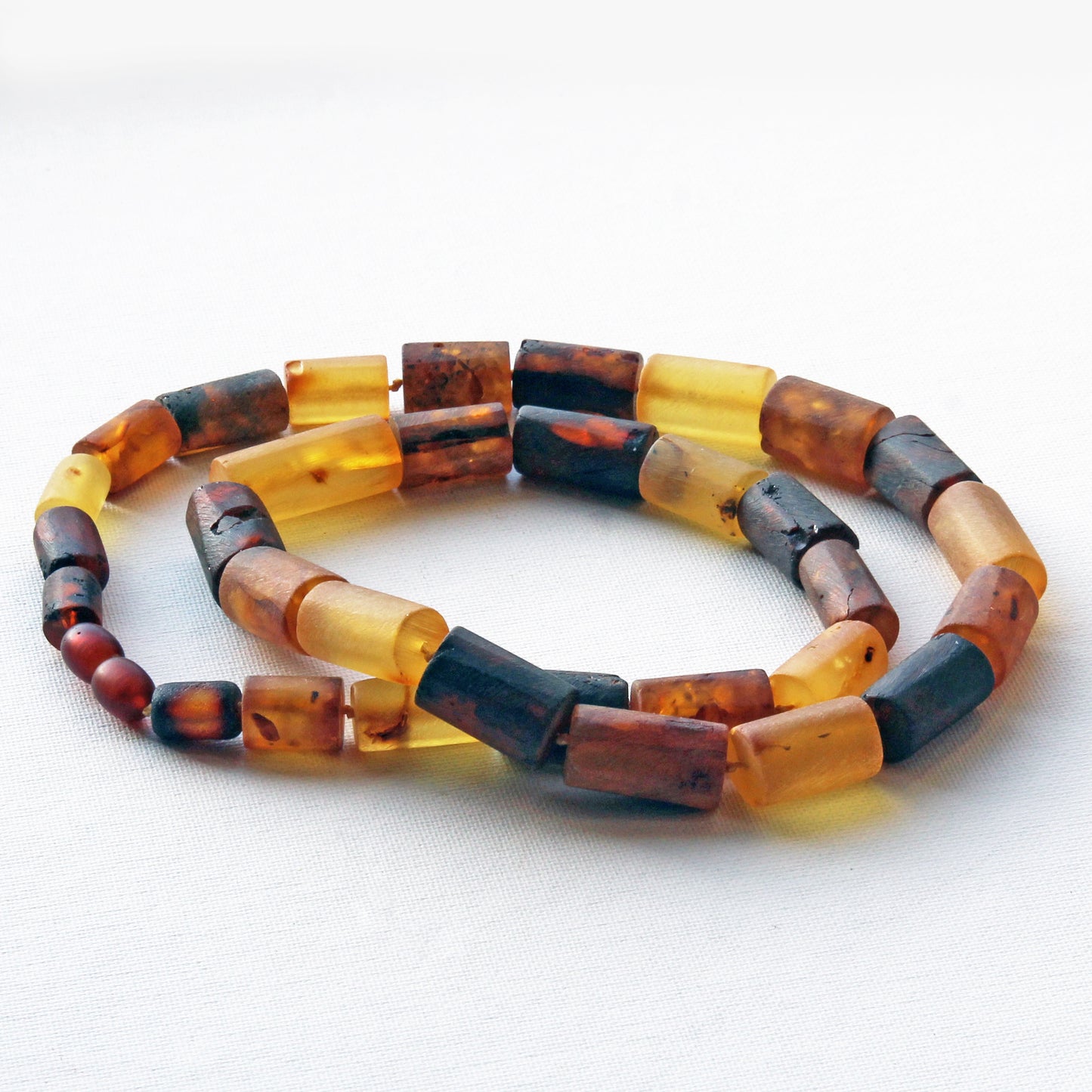 Genuine Baltic Amber Necklace, Gemstone Men's Necklace, Unique Men's Jewelry