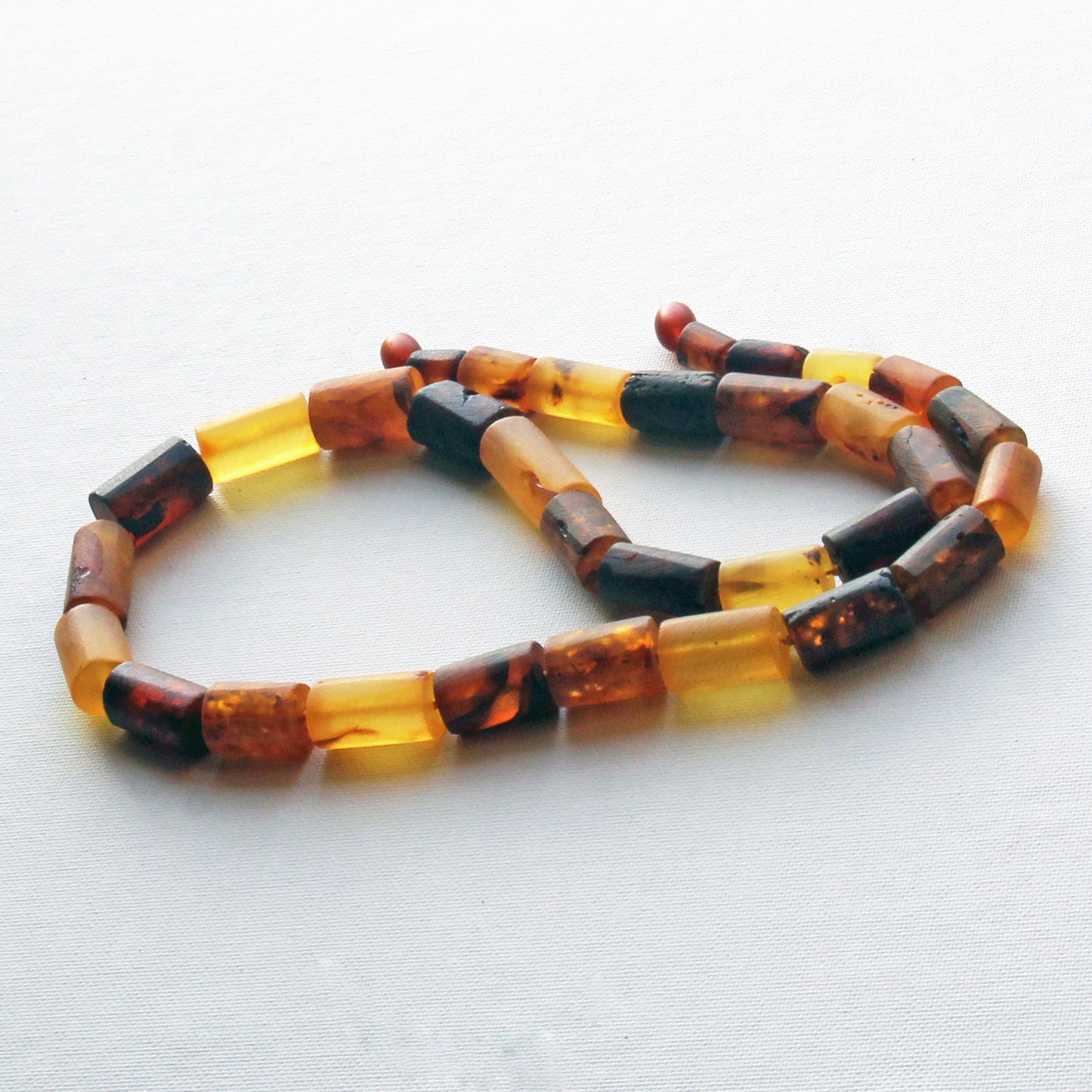 Genuine Baltic Amber Necklace, Gemstone Men's Necklace, Unique Men's Jewelry