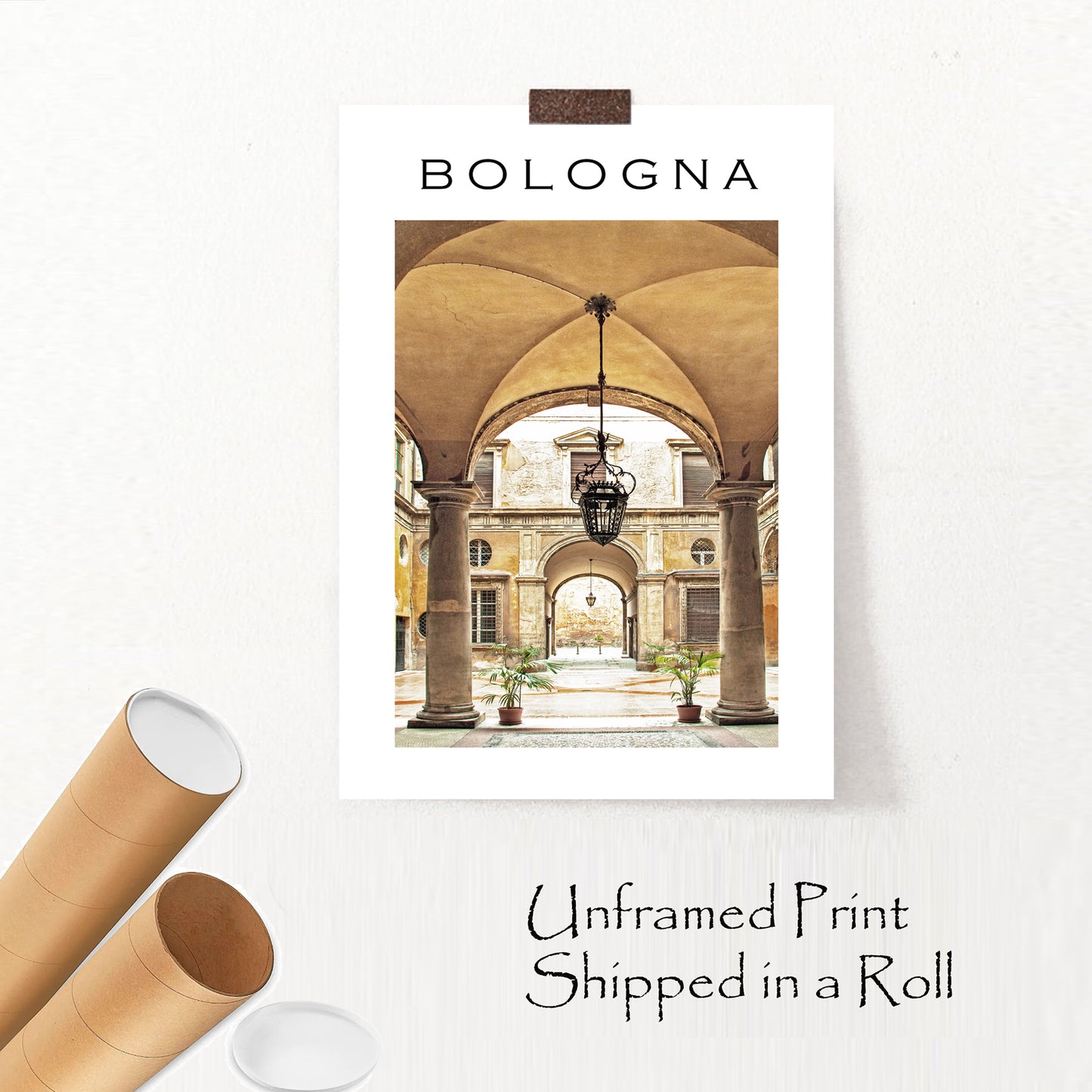 Bologna unframed print