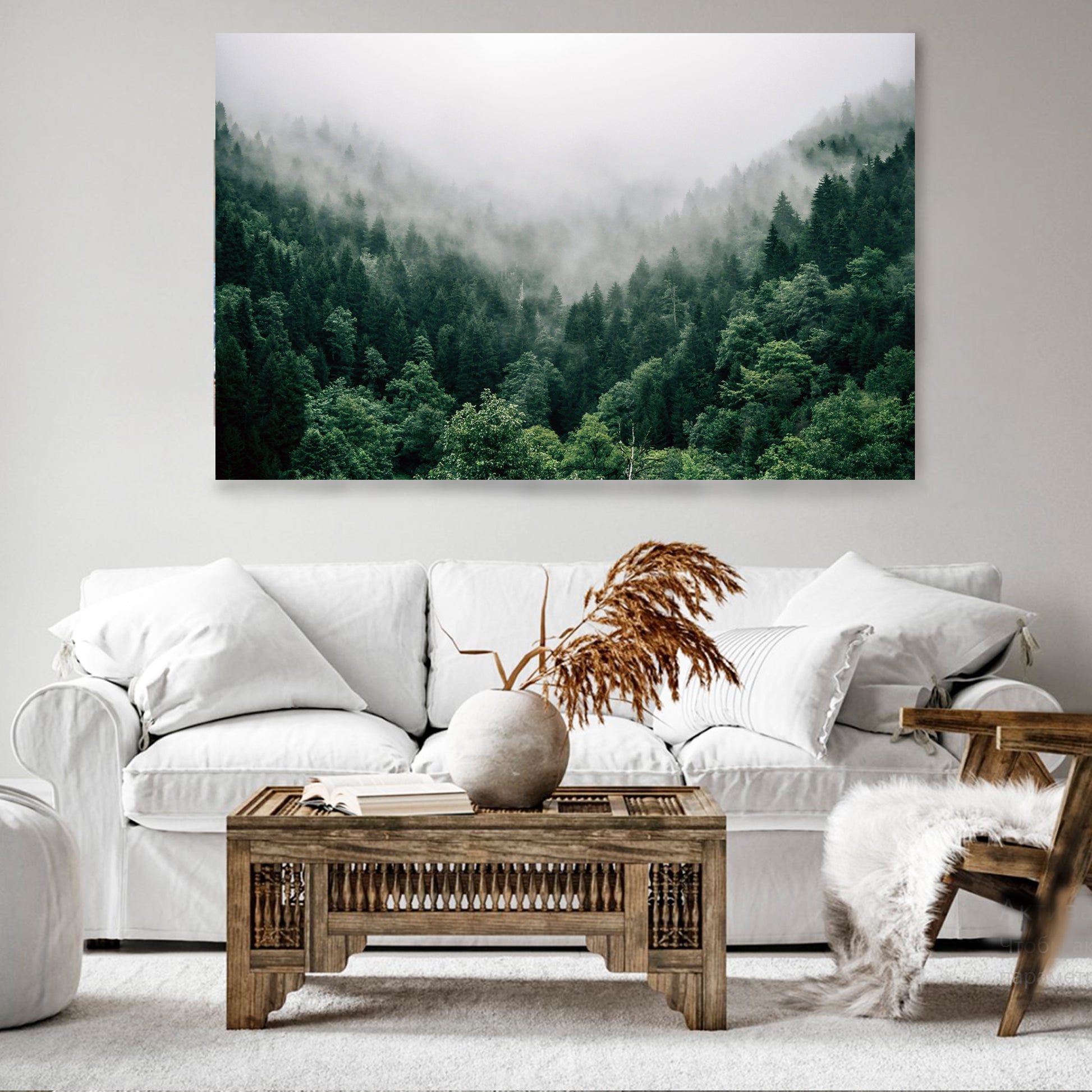 Modern nature wall art.