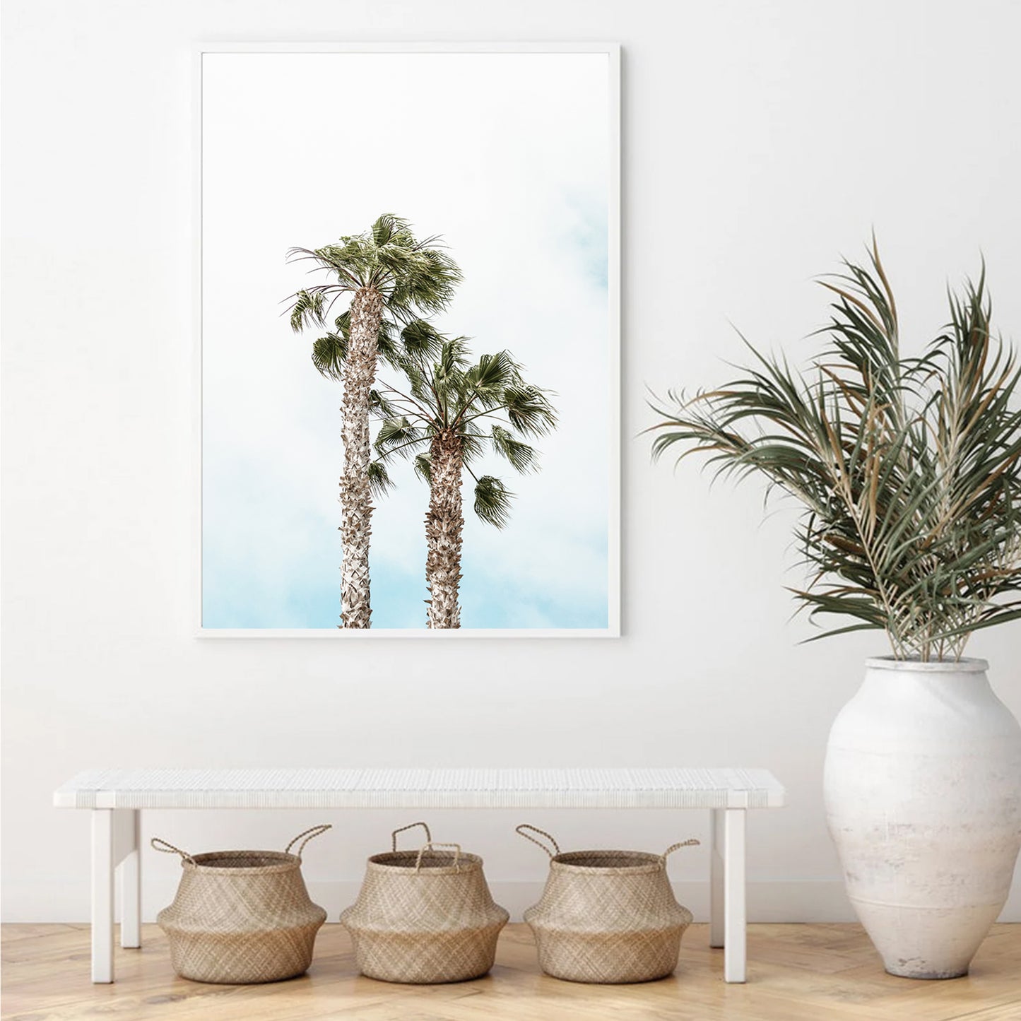 Tropical style room decor