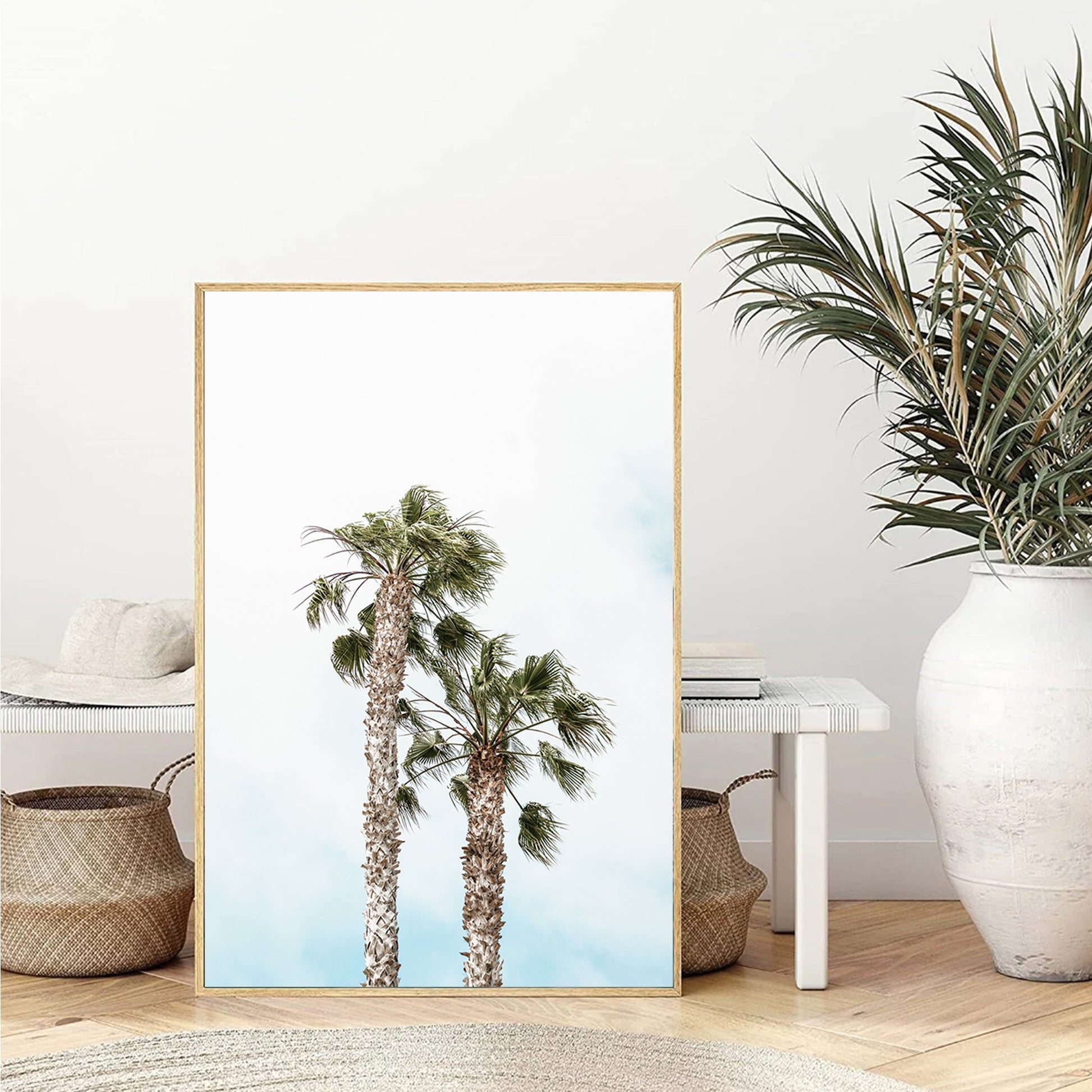 Tropical wall art.