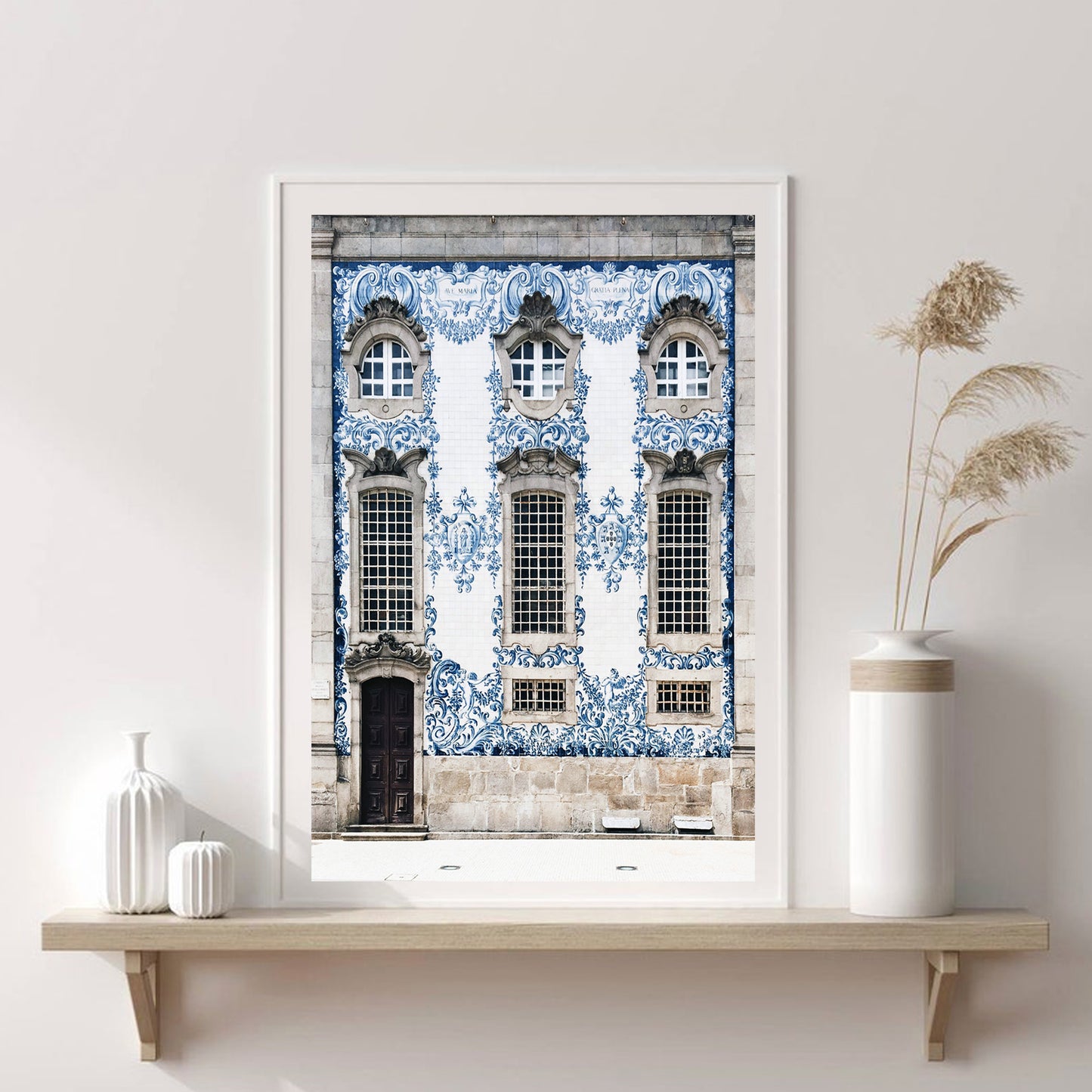 Porto city architecture wall art.