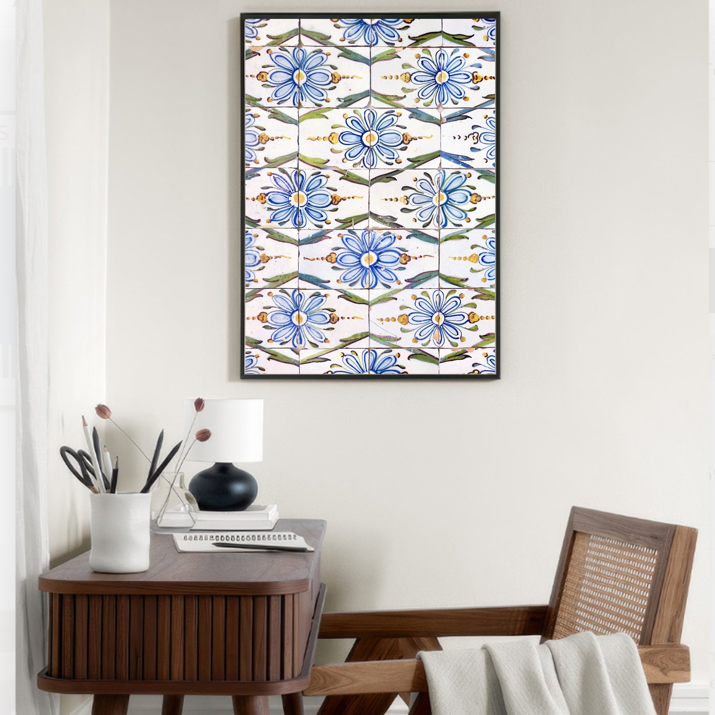Portuguese wall tiles poster.