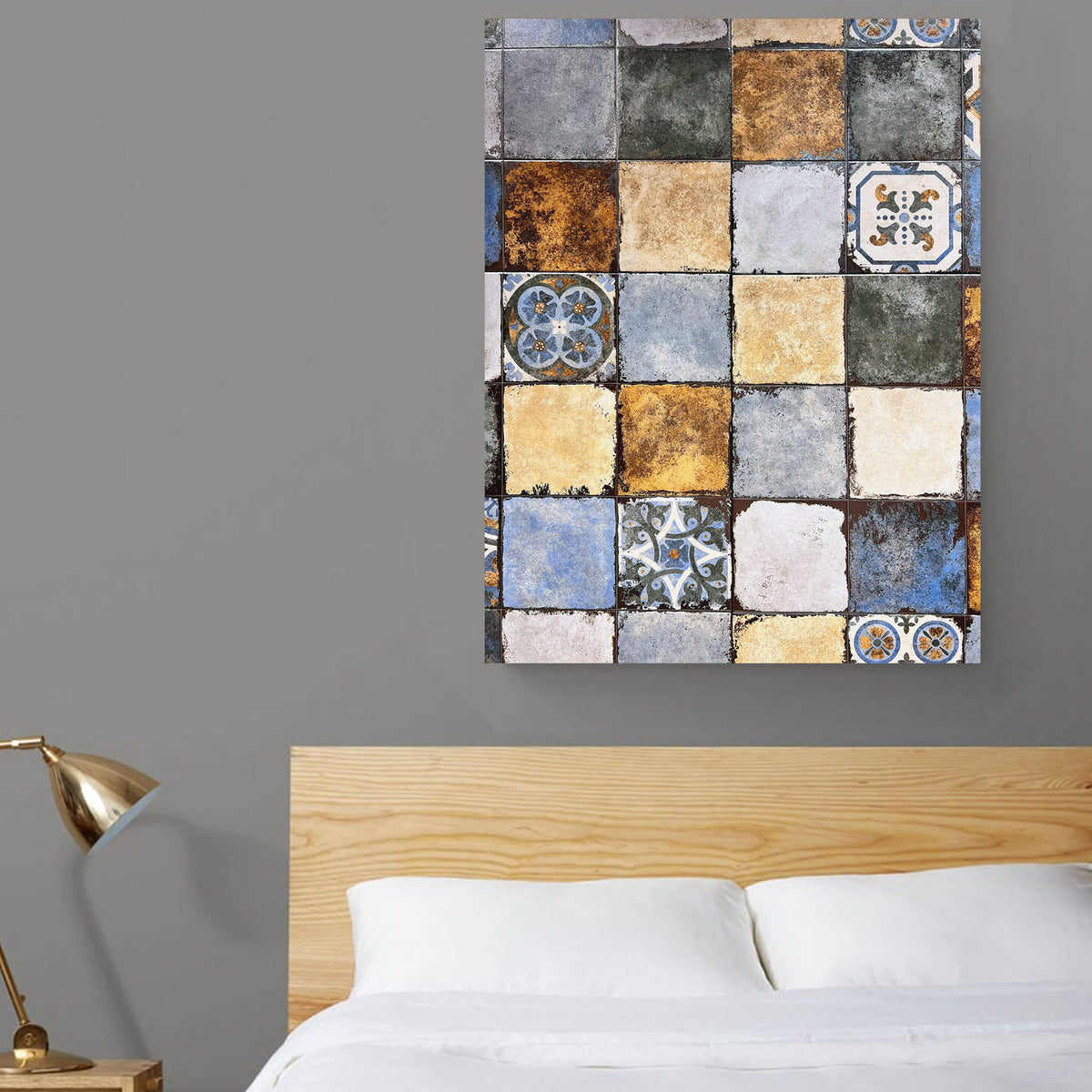Geometric ornament poster.