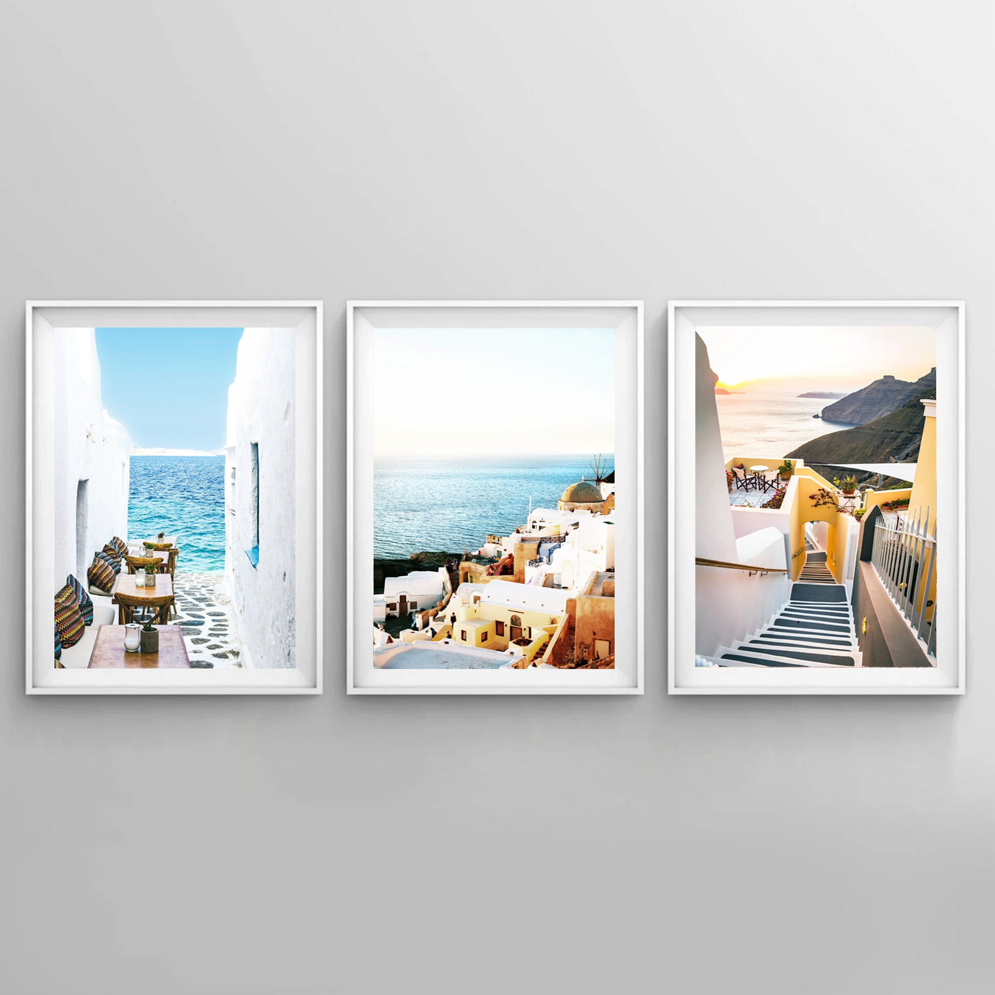 Beautiful seascapes framed wall art.
