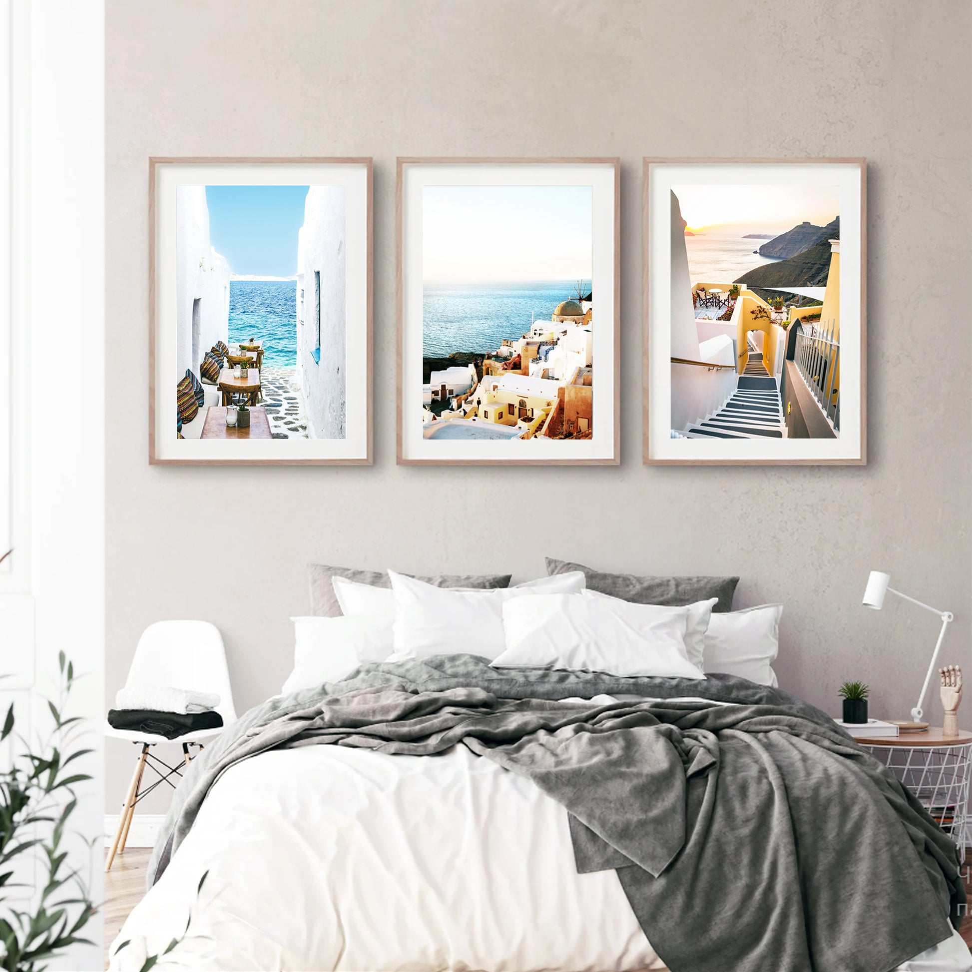 Sea views triptych art.