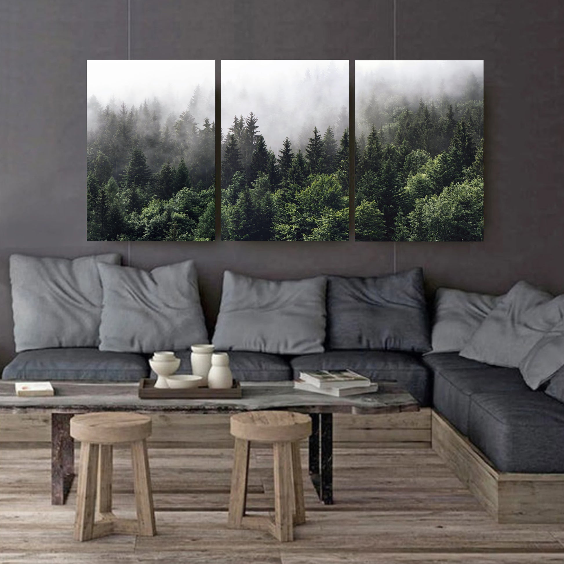 Nature ladscape stretched canvas.