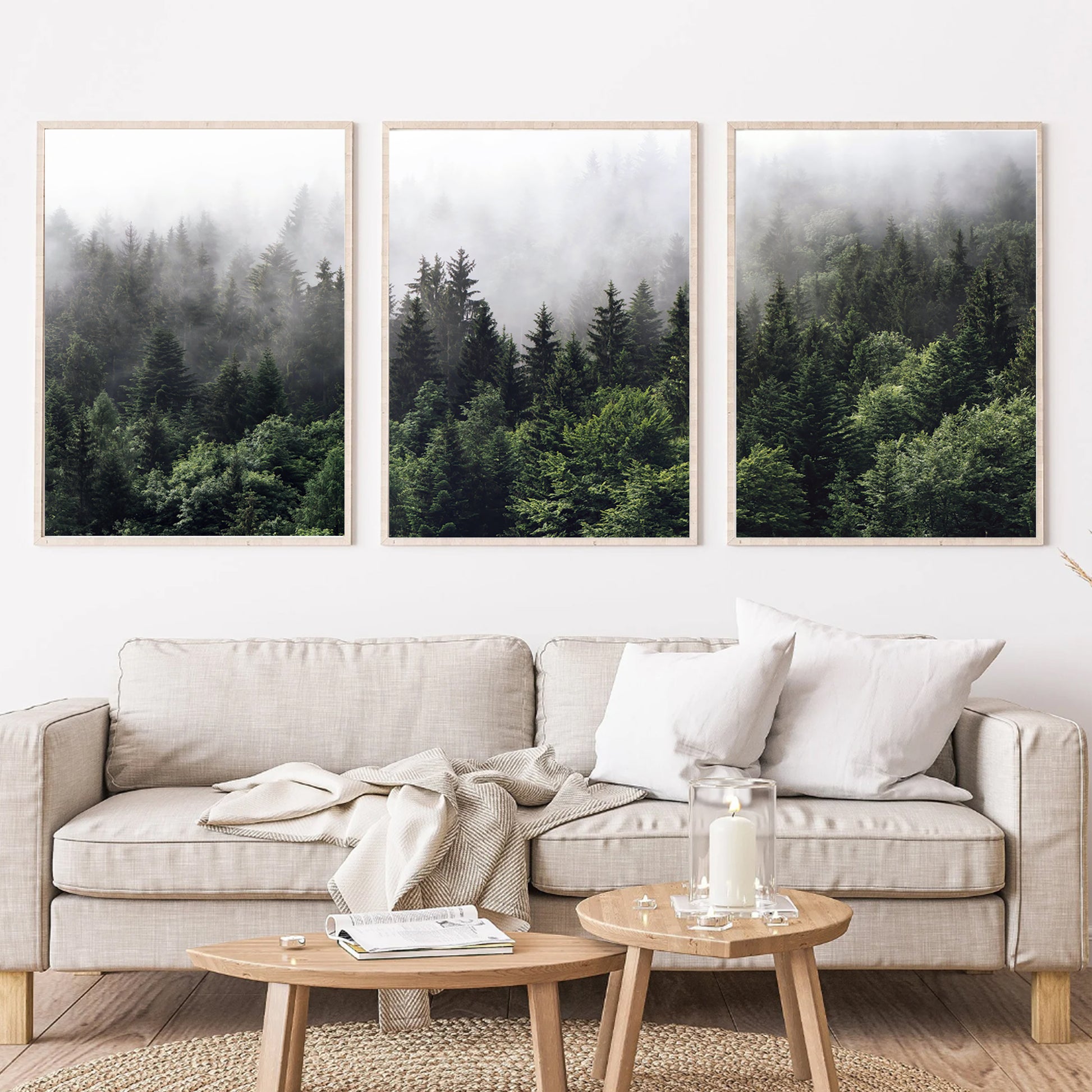 Nature wall art set.