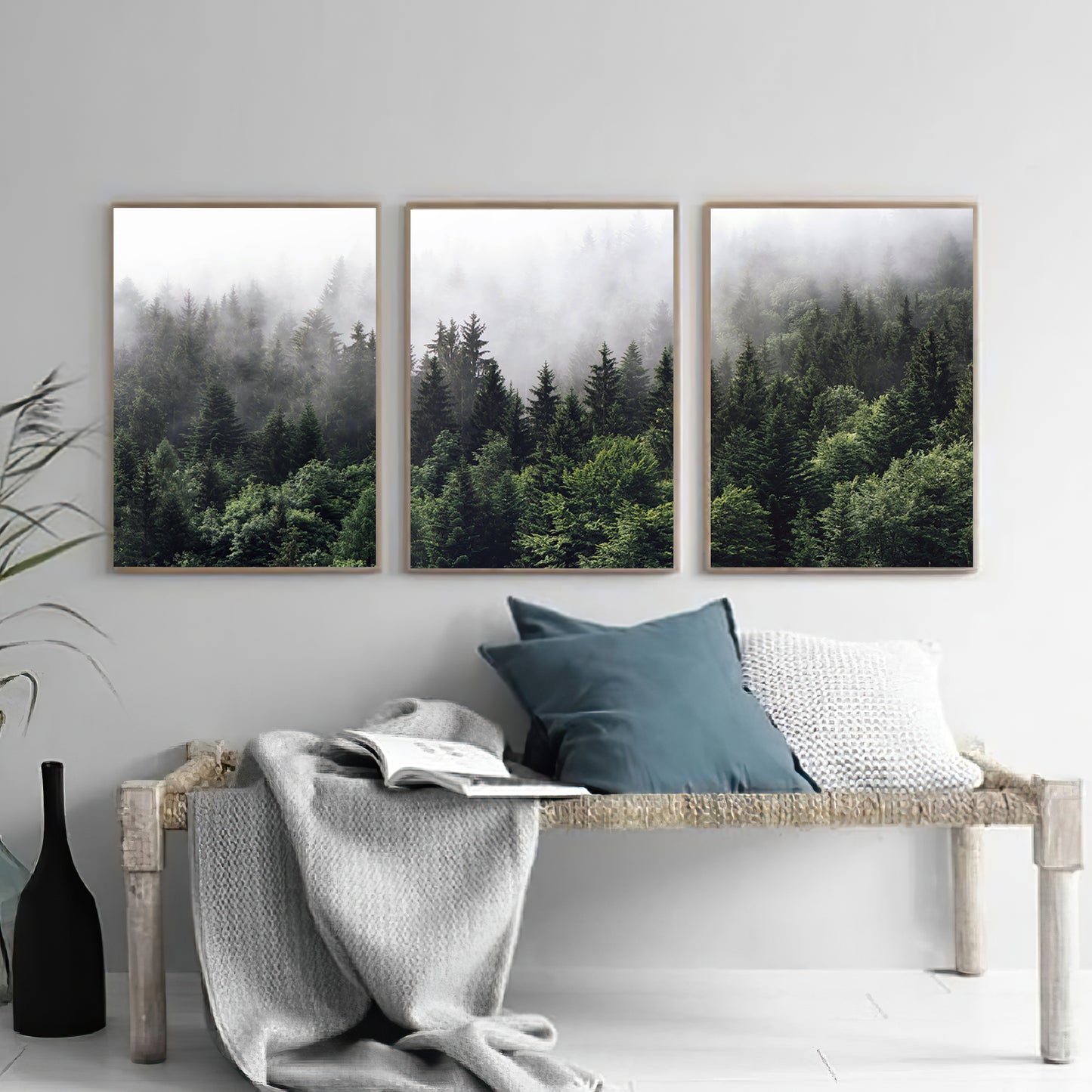 Scandinavian style wall decor.