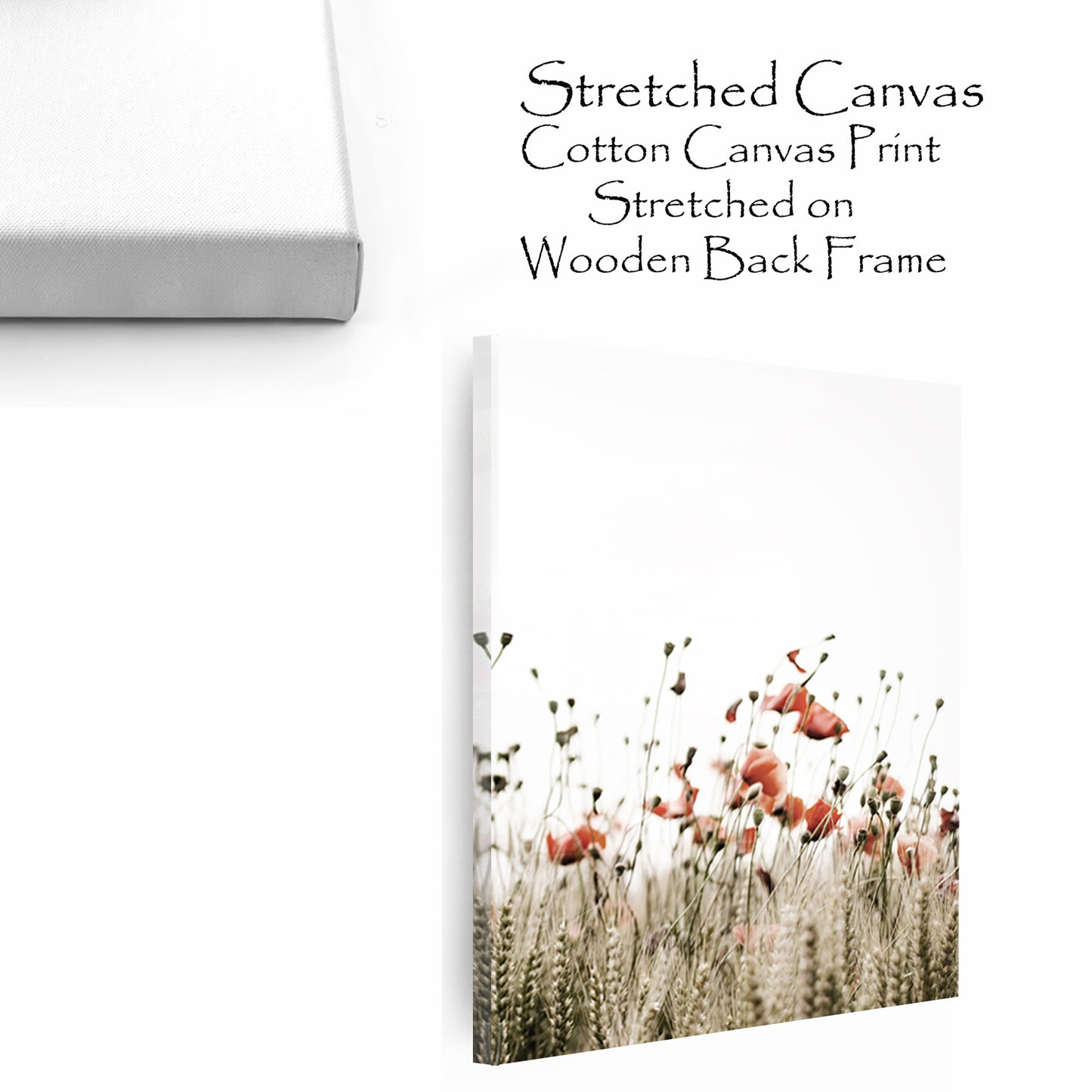 Rustic style canvas art