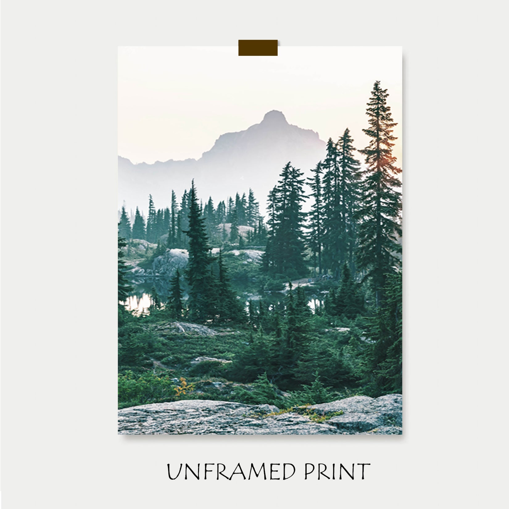 Sunrise print.