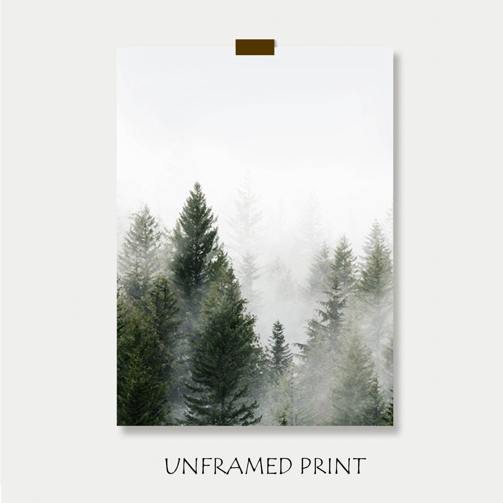 Nature unframed poster.