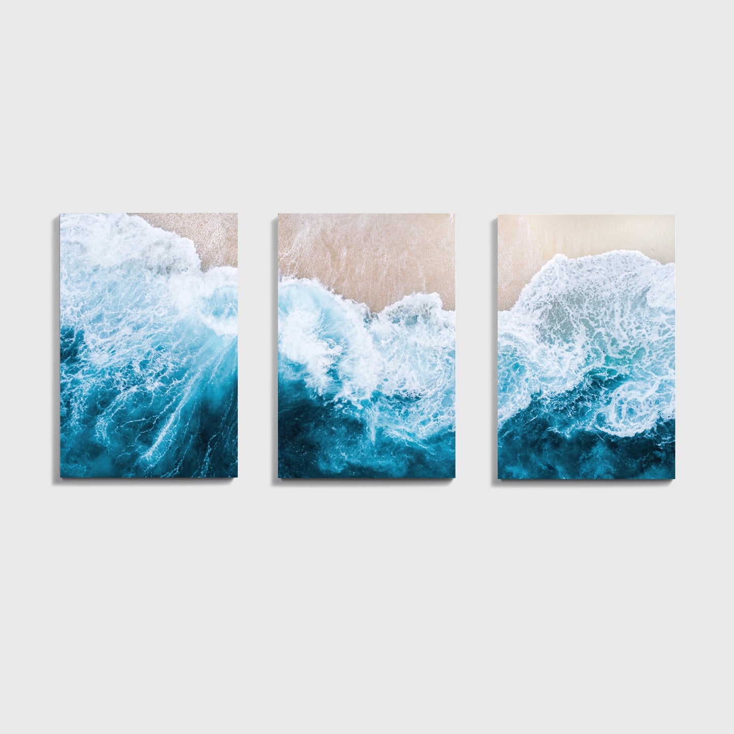 Ocean 3 panel canvas.