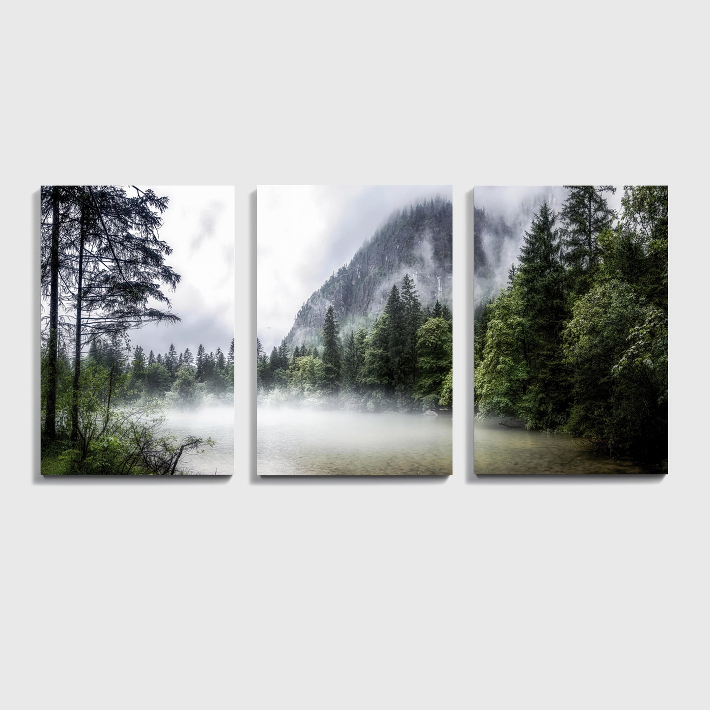 Austria mountains canvas print set.