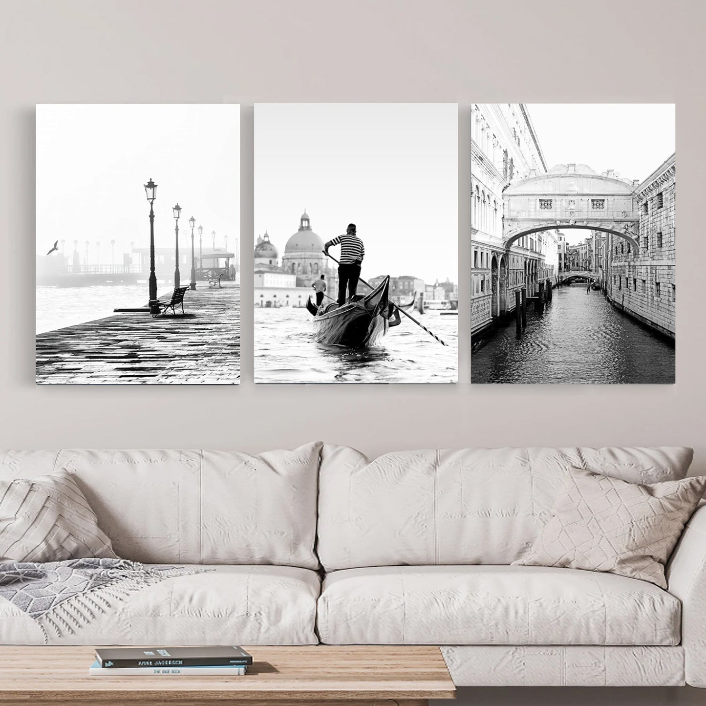 Italy 3 piece wall art.