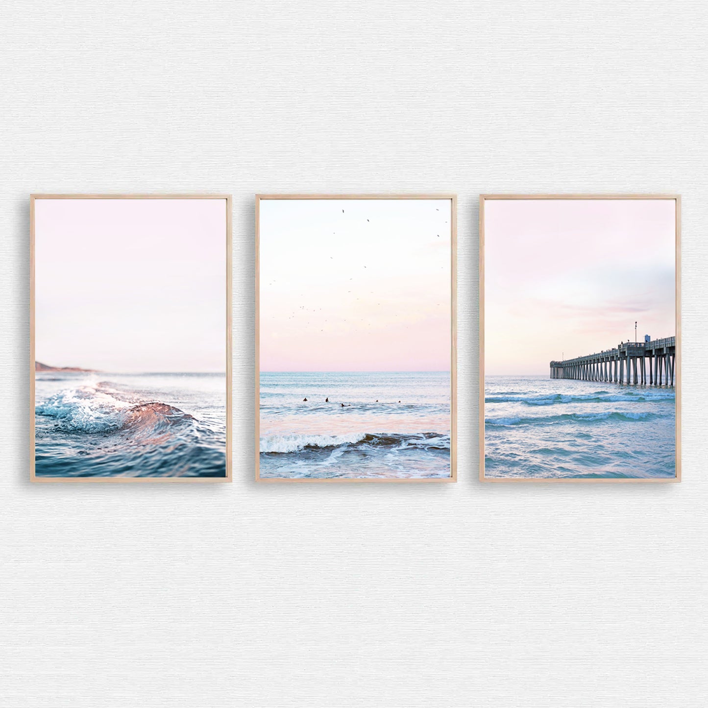 Ocean sunrise photography.