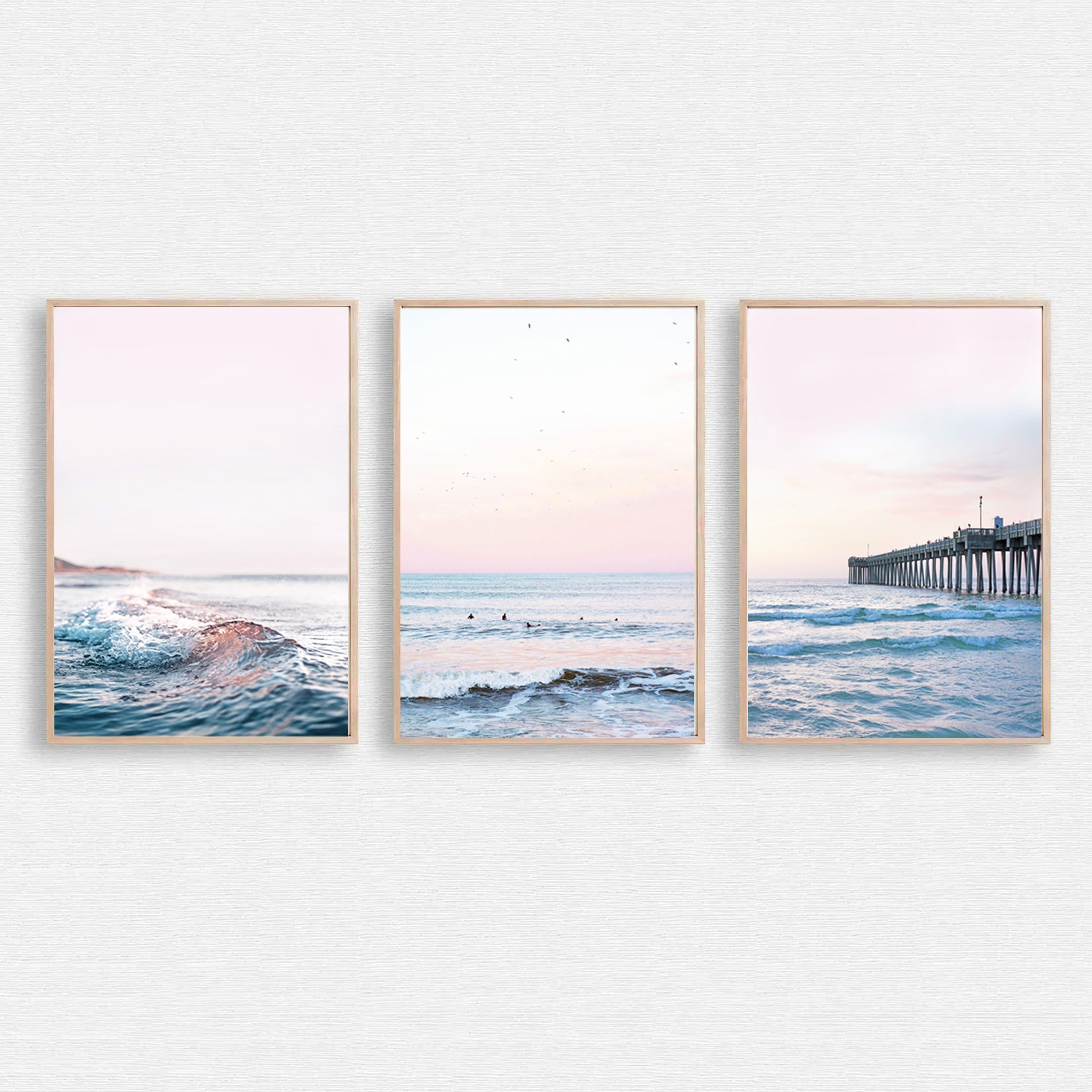Ocean sunrise photography.