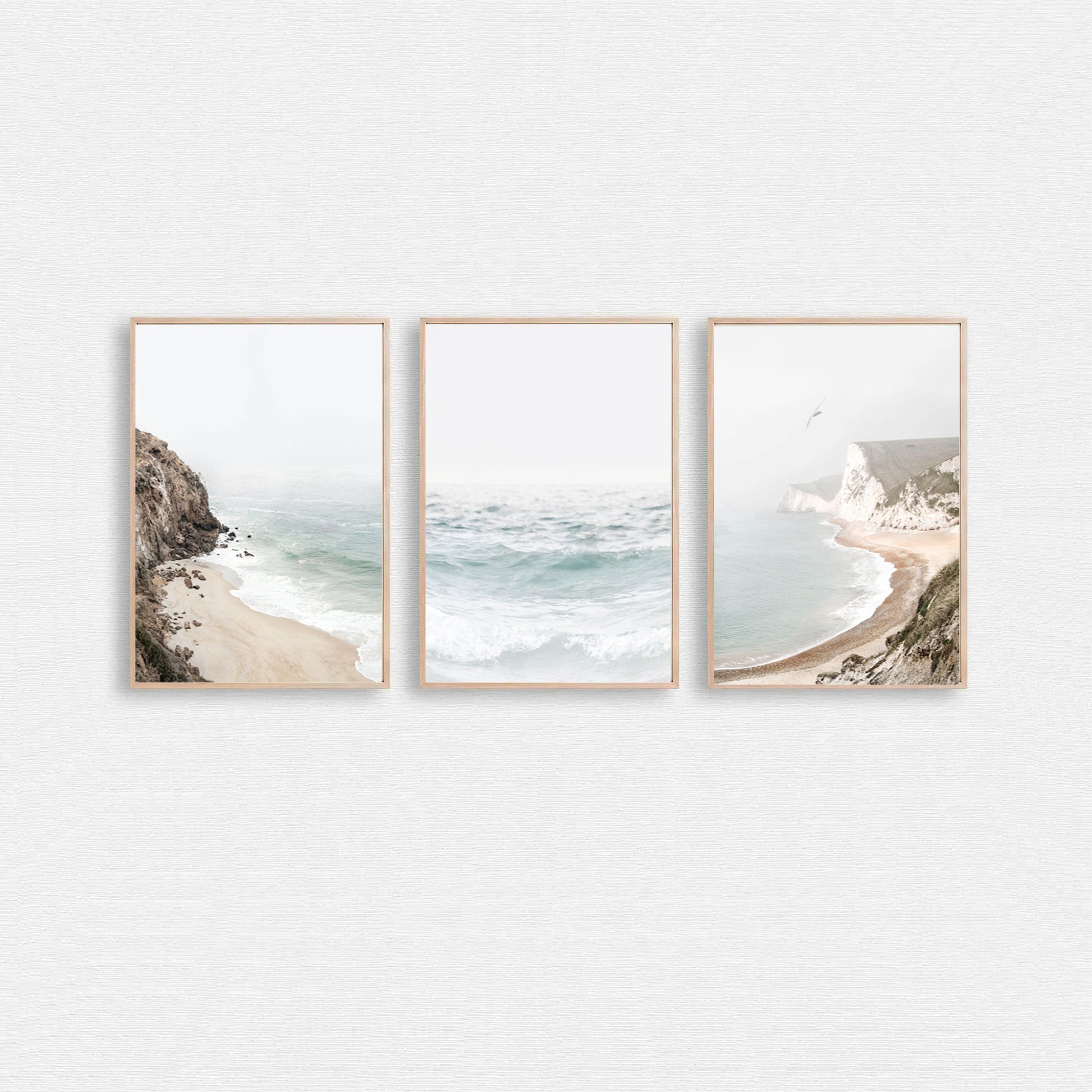 California coastal triptych.