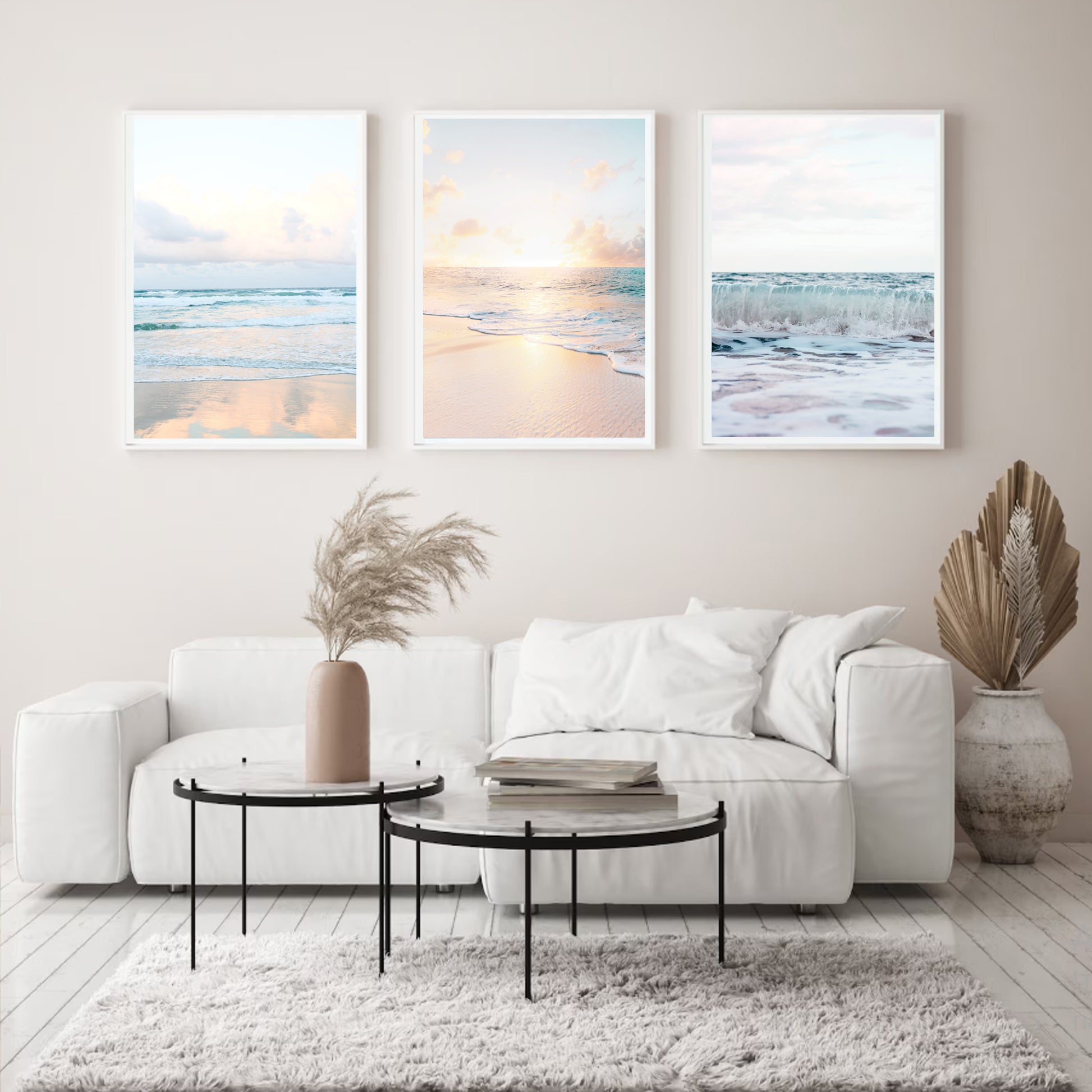 Sunset wall decor.