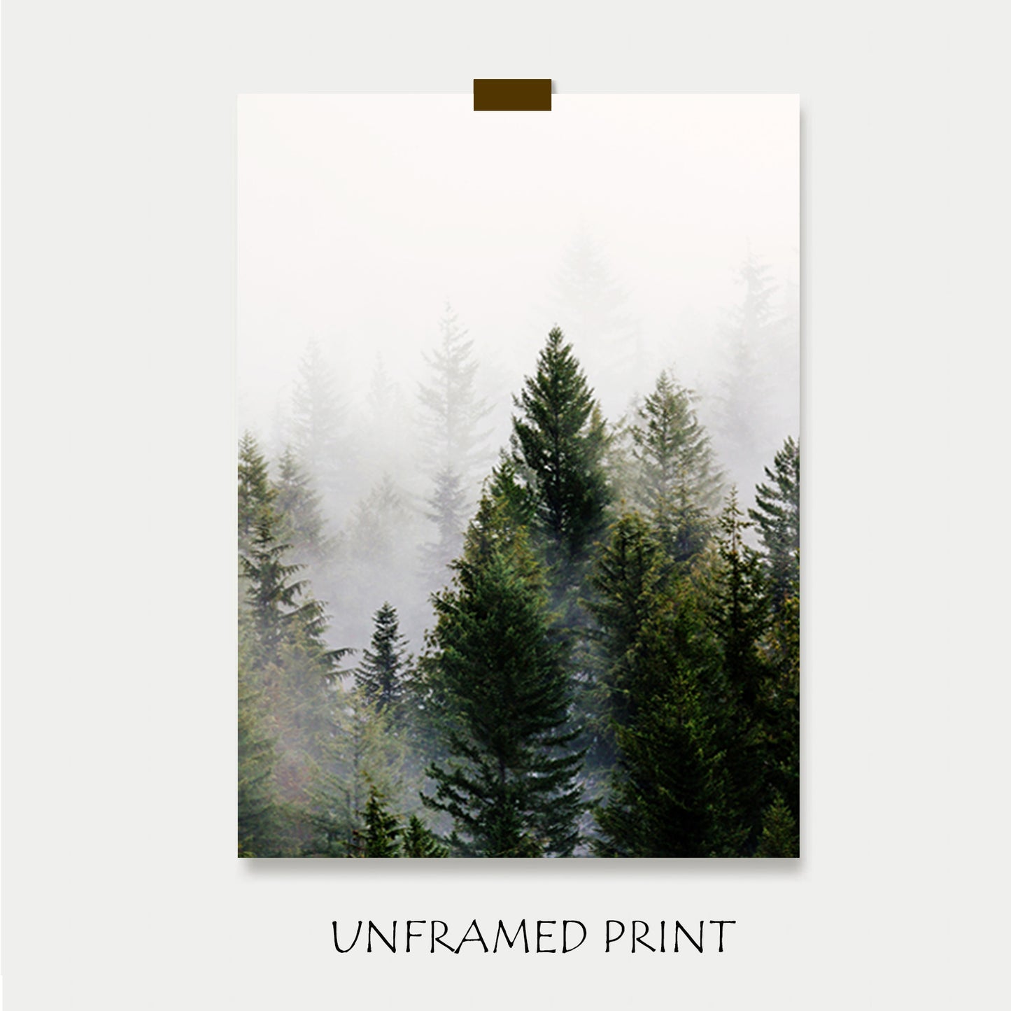 Forest unframed print.