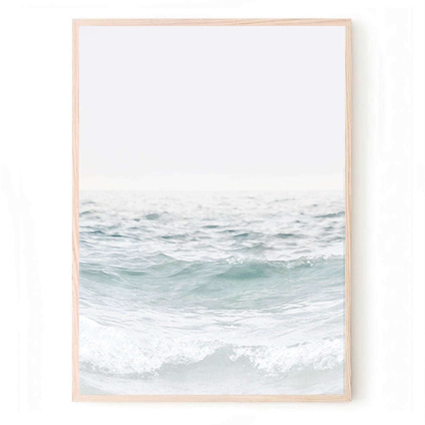 California Coastal Triptych | Ocean 3 Piece Wall Art in Neutral Colors