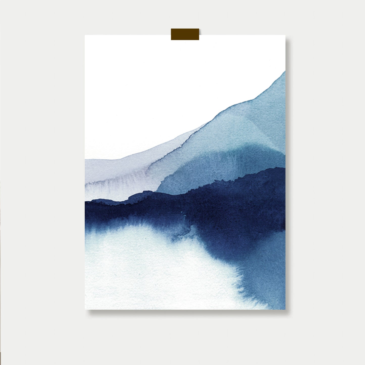 Lake unframed print.