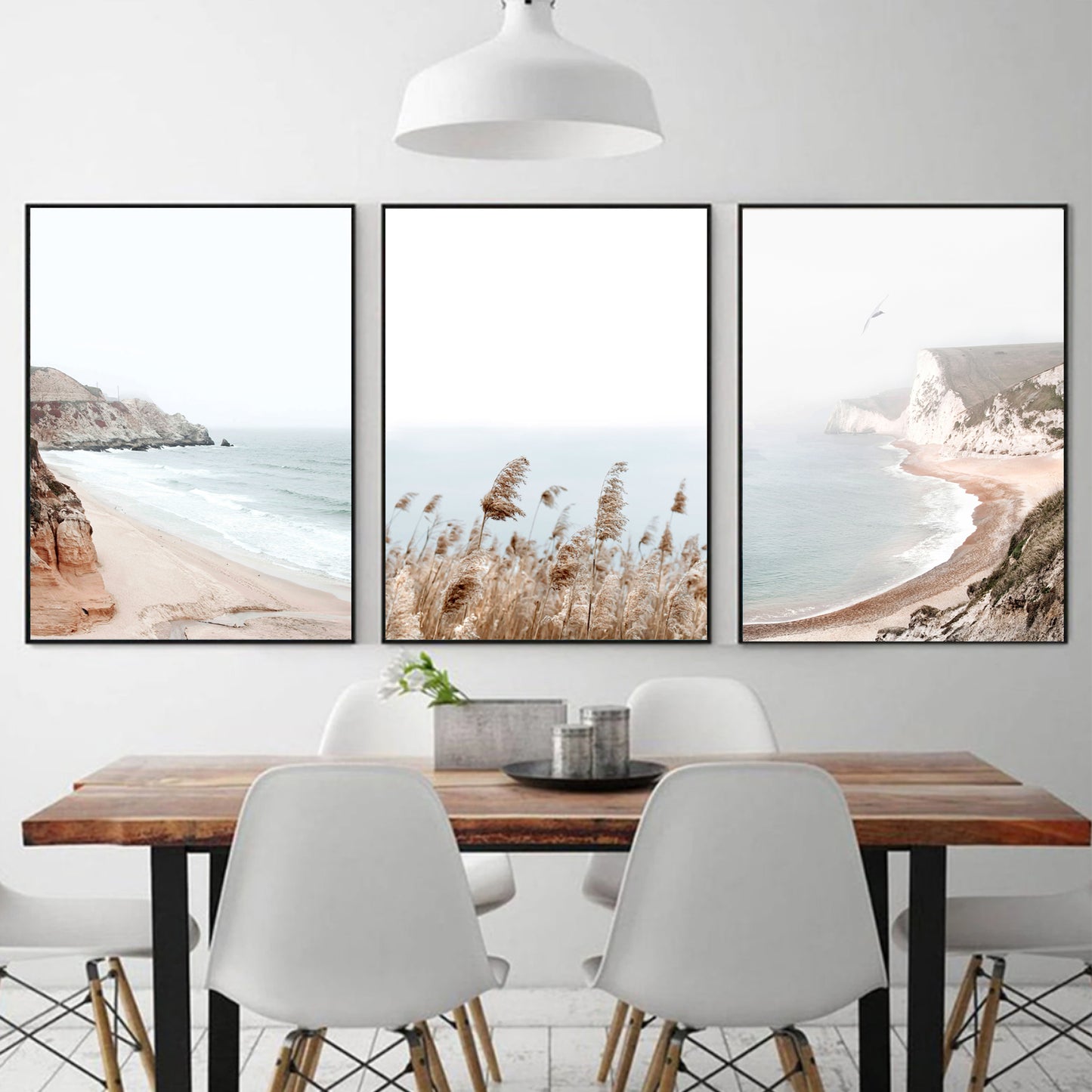 Beach 3 piece wall decor.