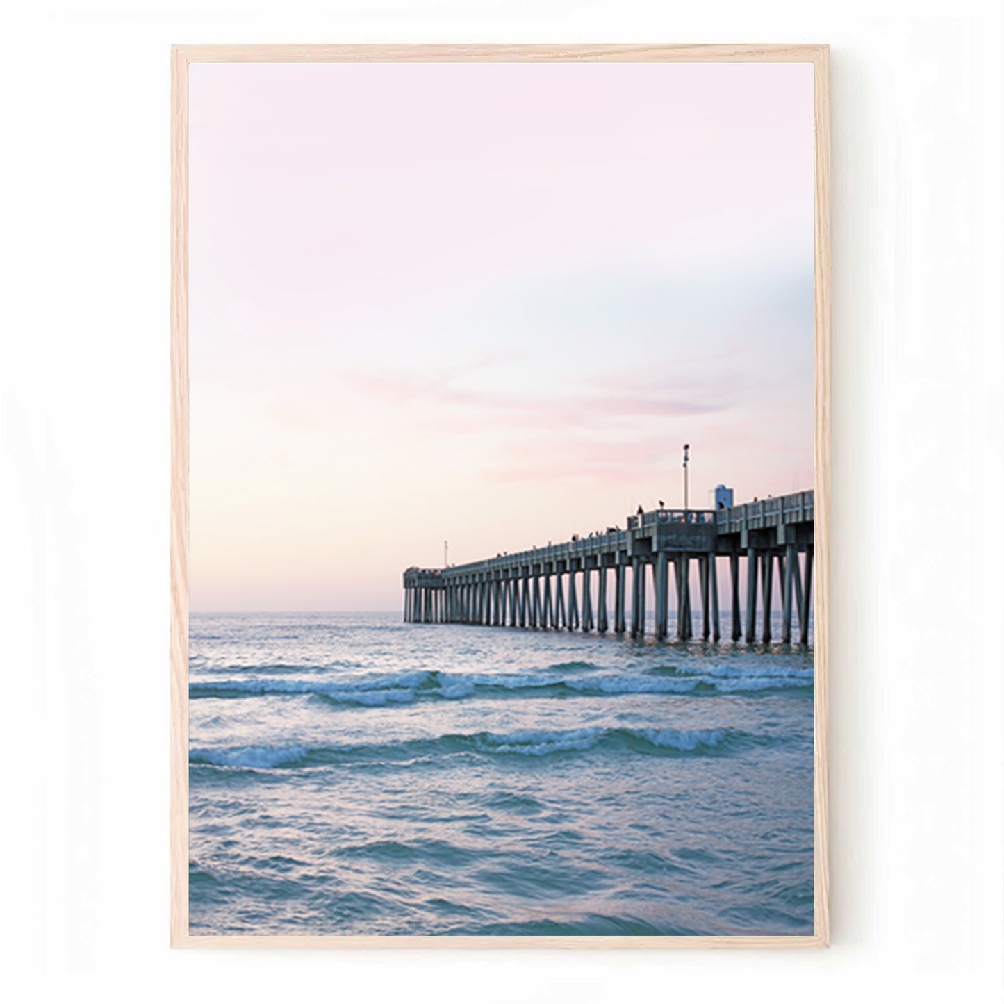 Ocean Pier at the sunset.