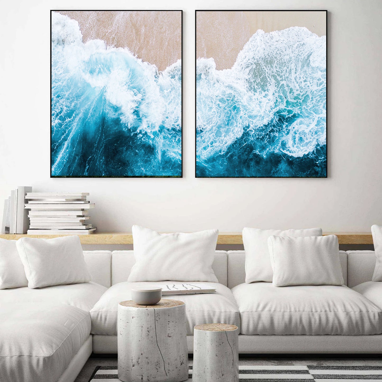 Coastal wall decor.