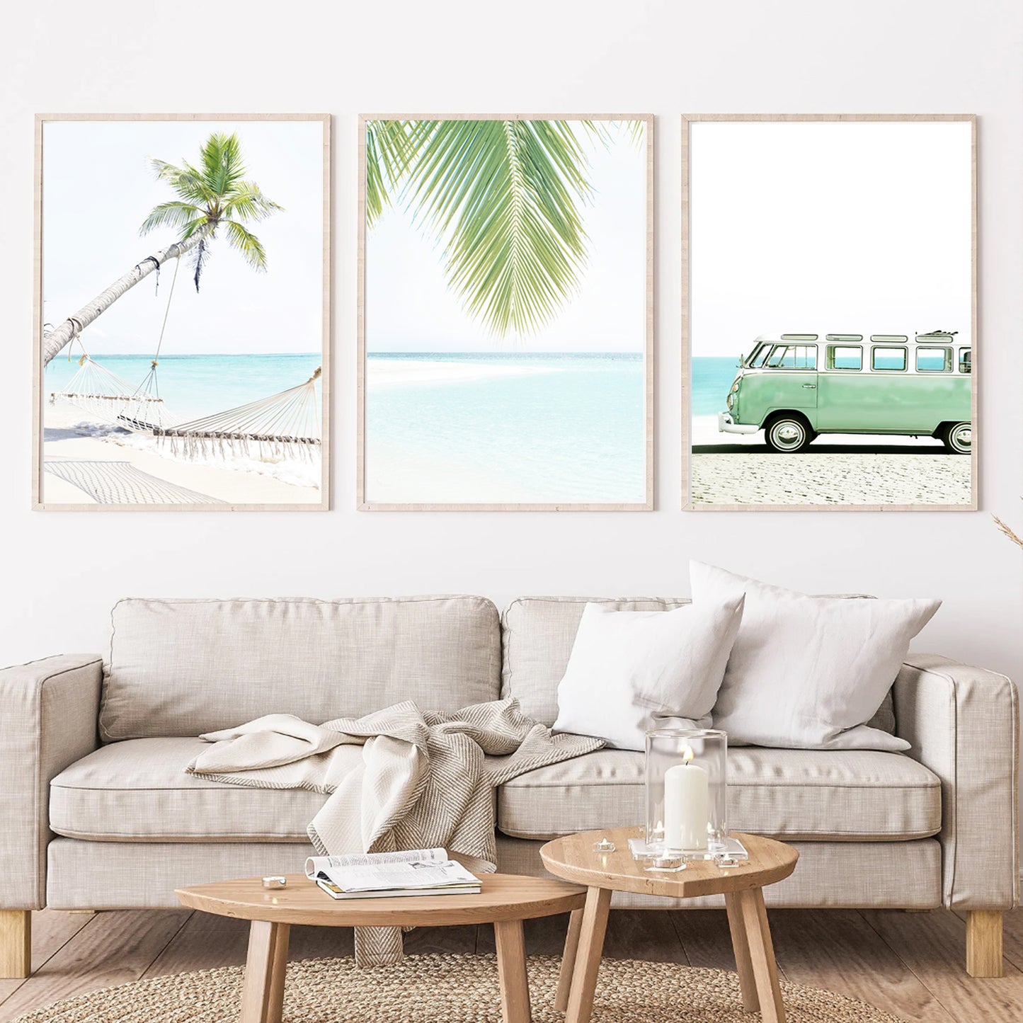 Summer inspired wall art set.