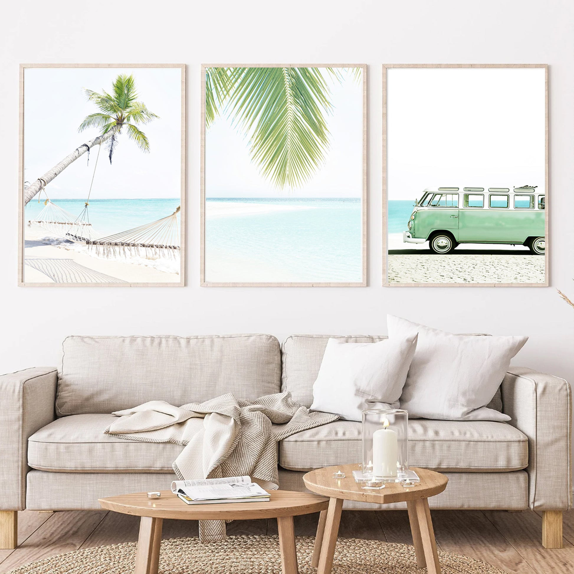 Summer inspired wall art set.