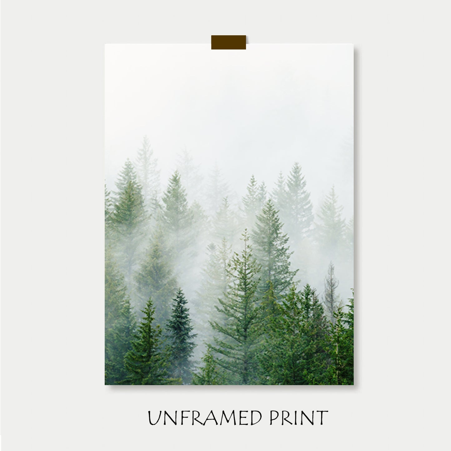 Forest unframed print.