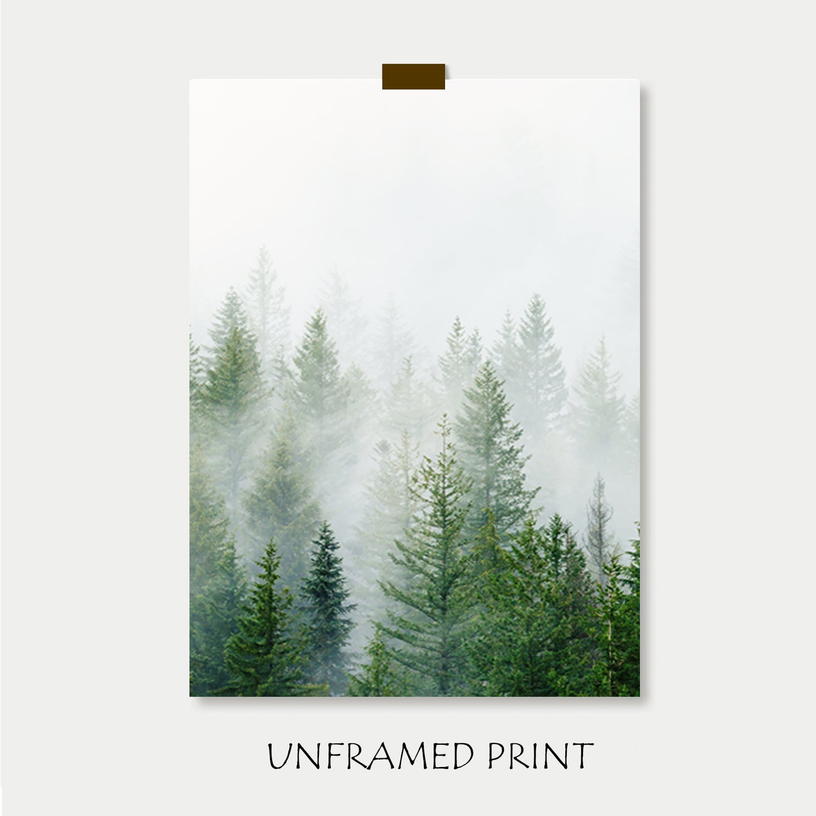 Forest unframed print.