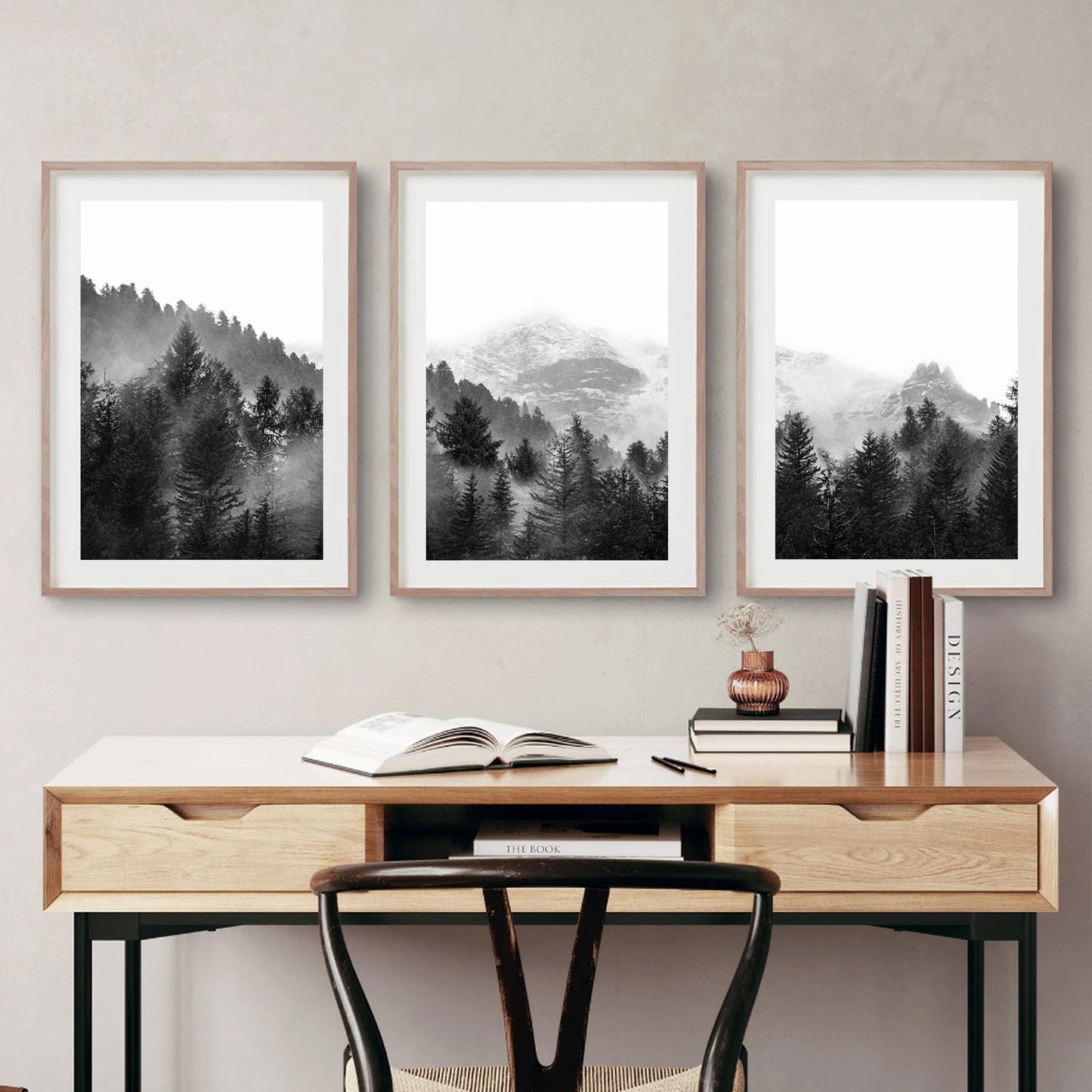 Nordic nature wall art.