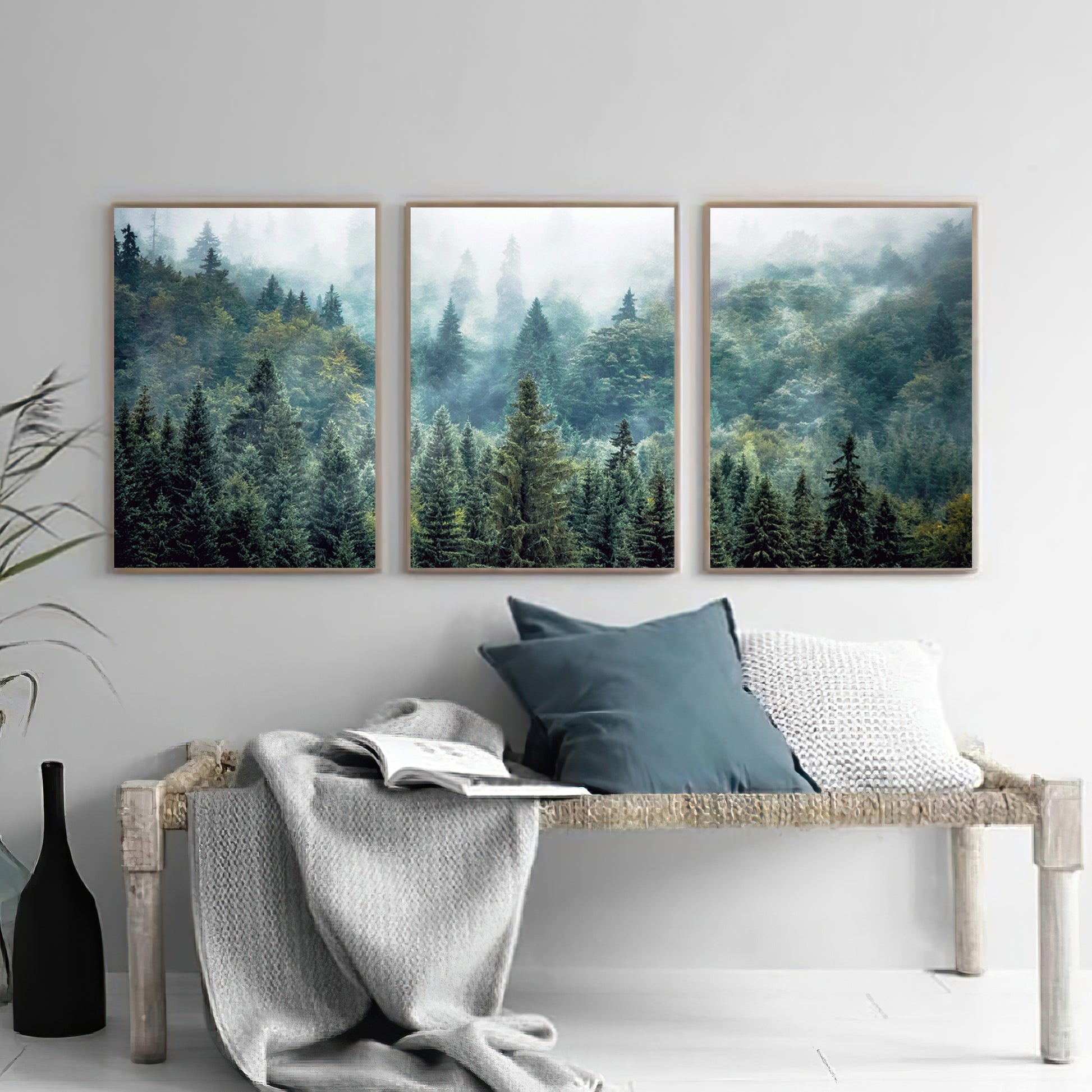Forest triptych.