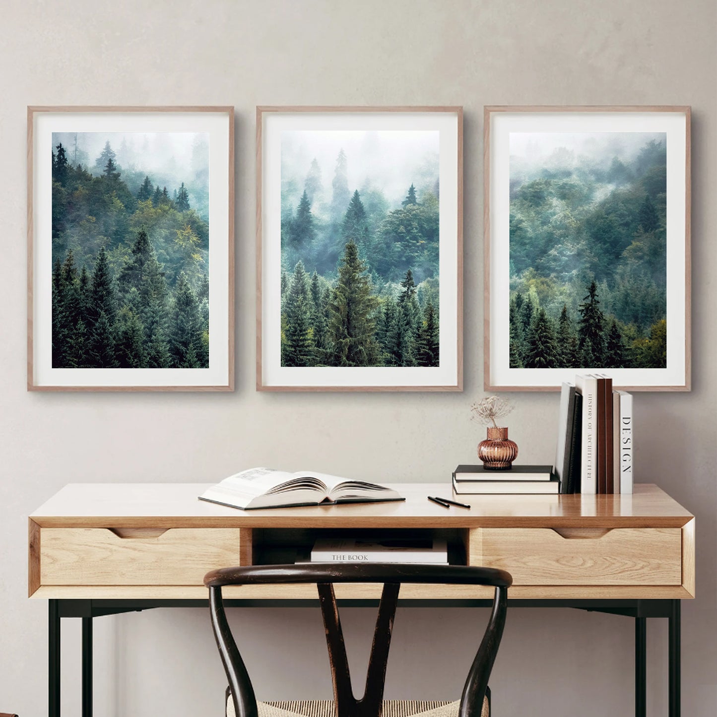 Nordic nature wall art.