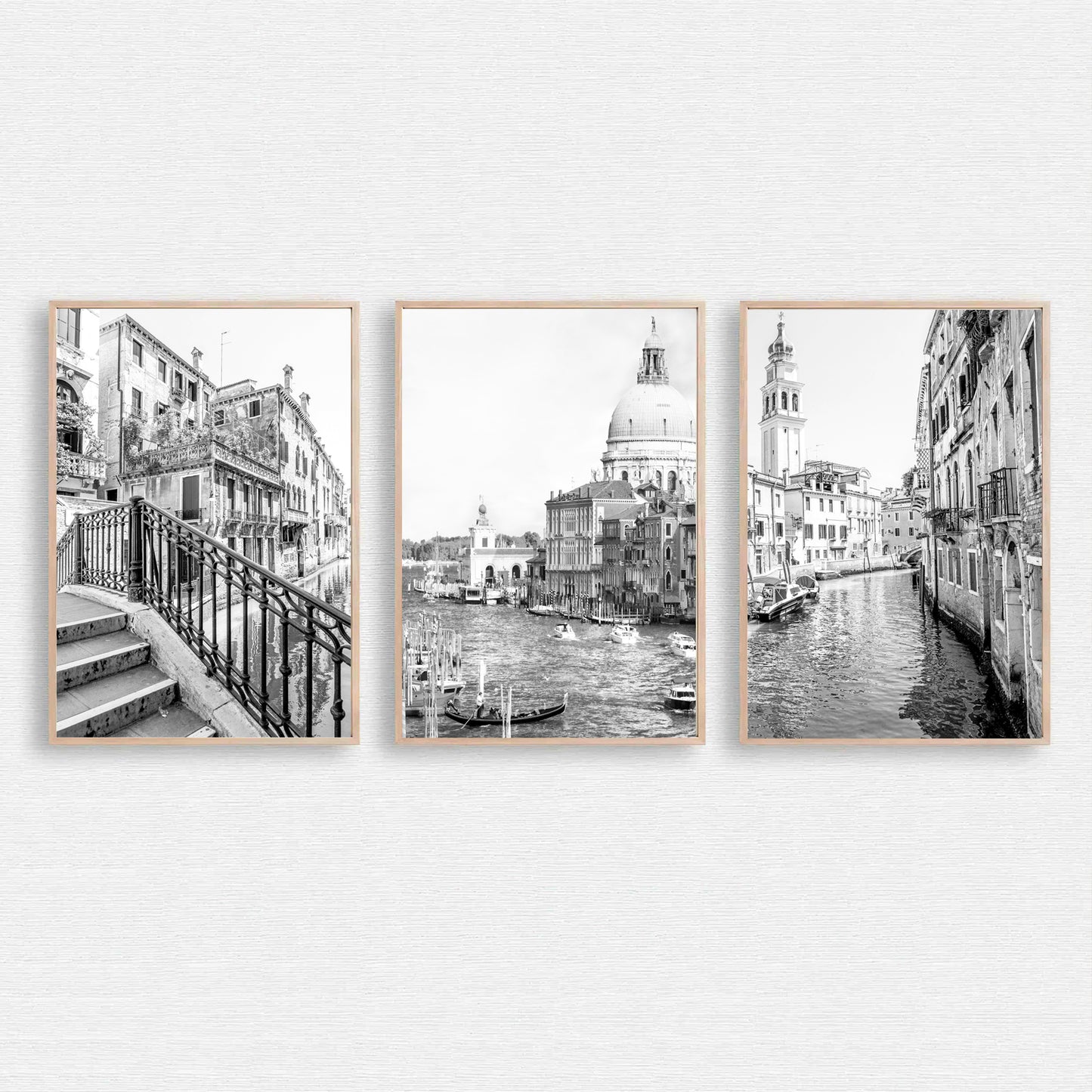 Venice 3 piece wall art.
