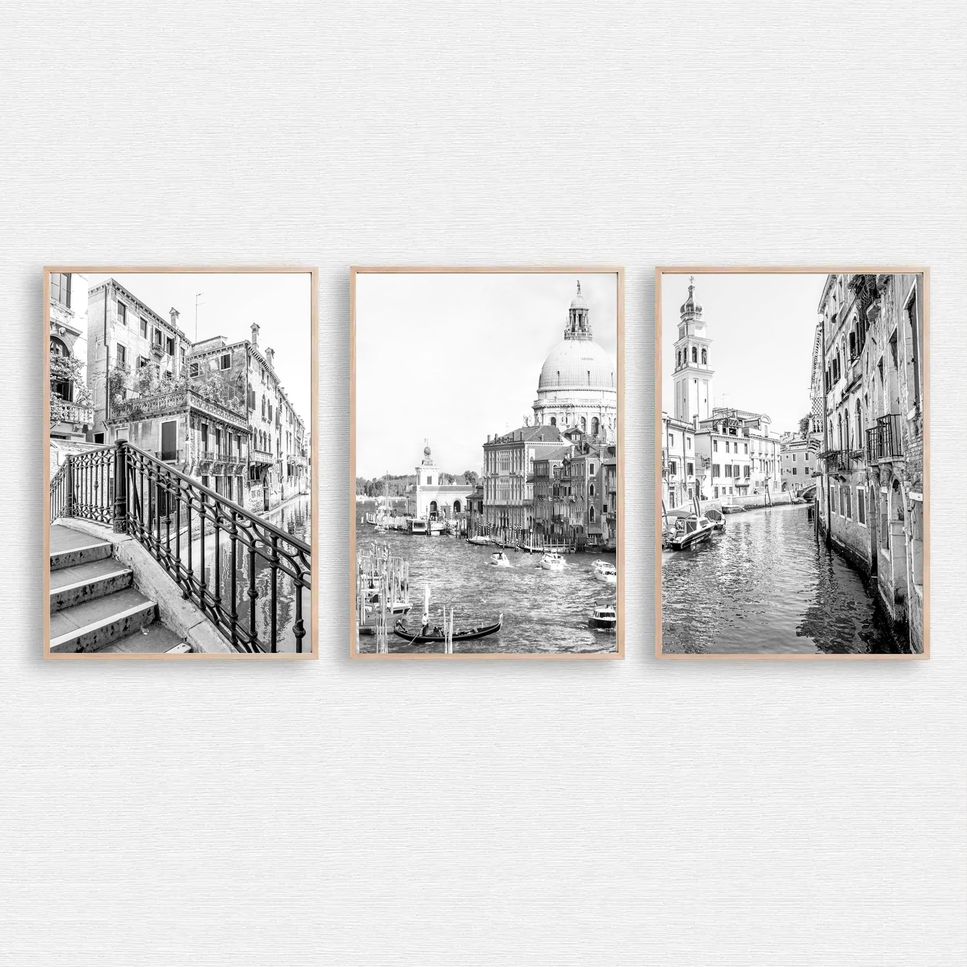 Venice 3 piece wall art.