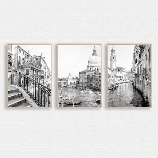Venice 3 piece wall art.