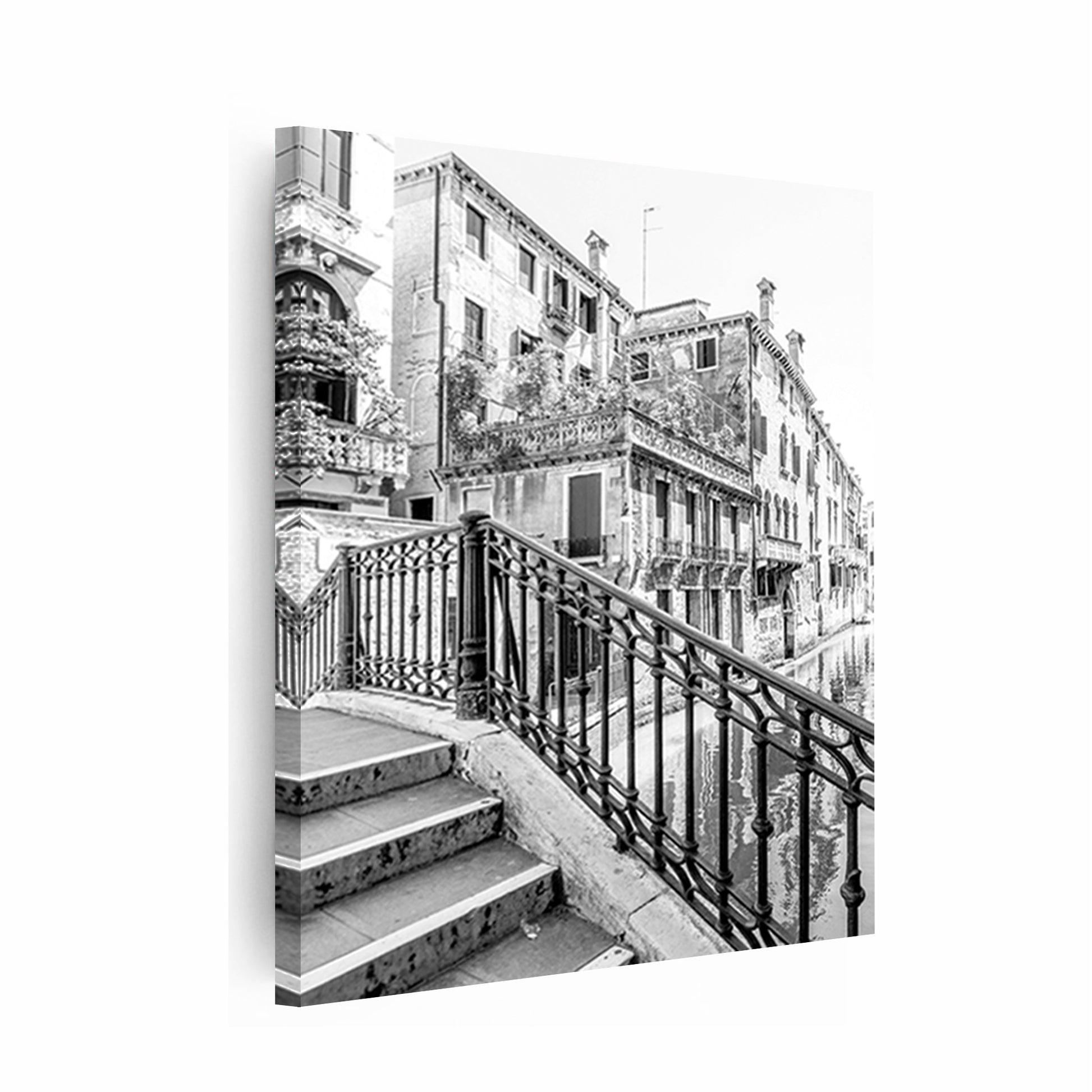 Venice bridge canvas print.