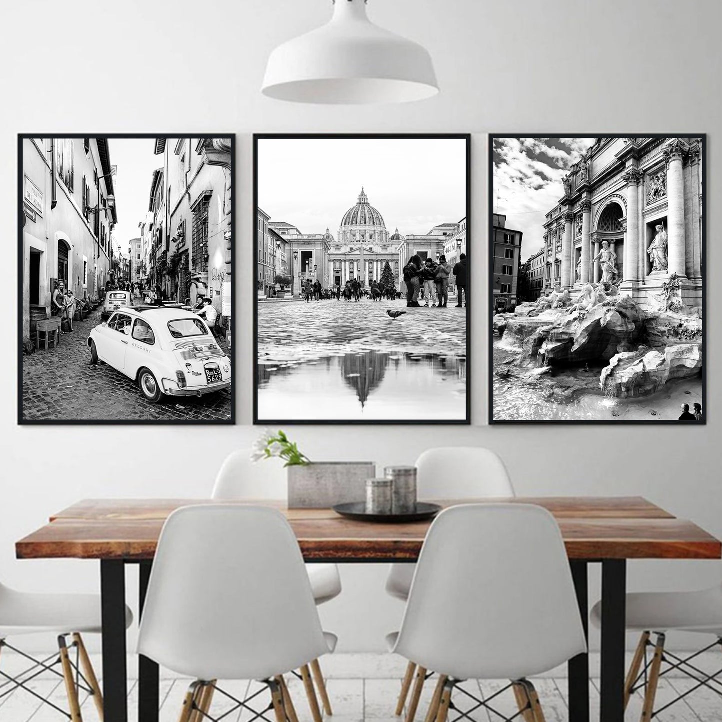 Italy black white photos.