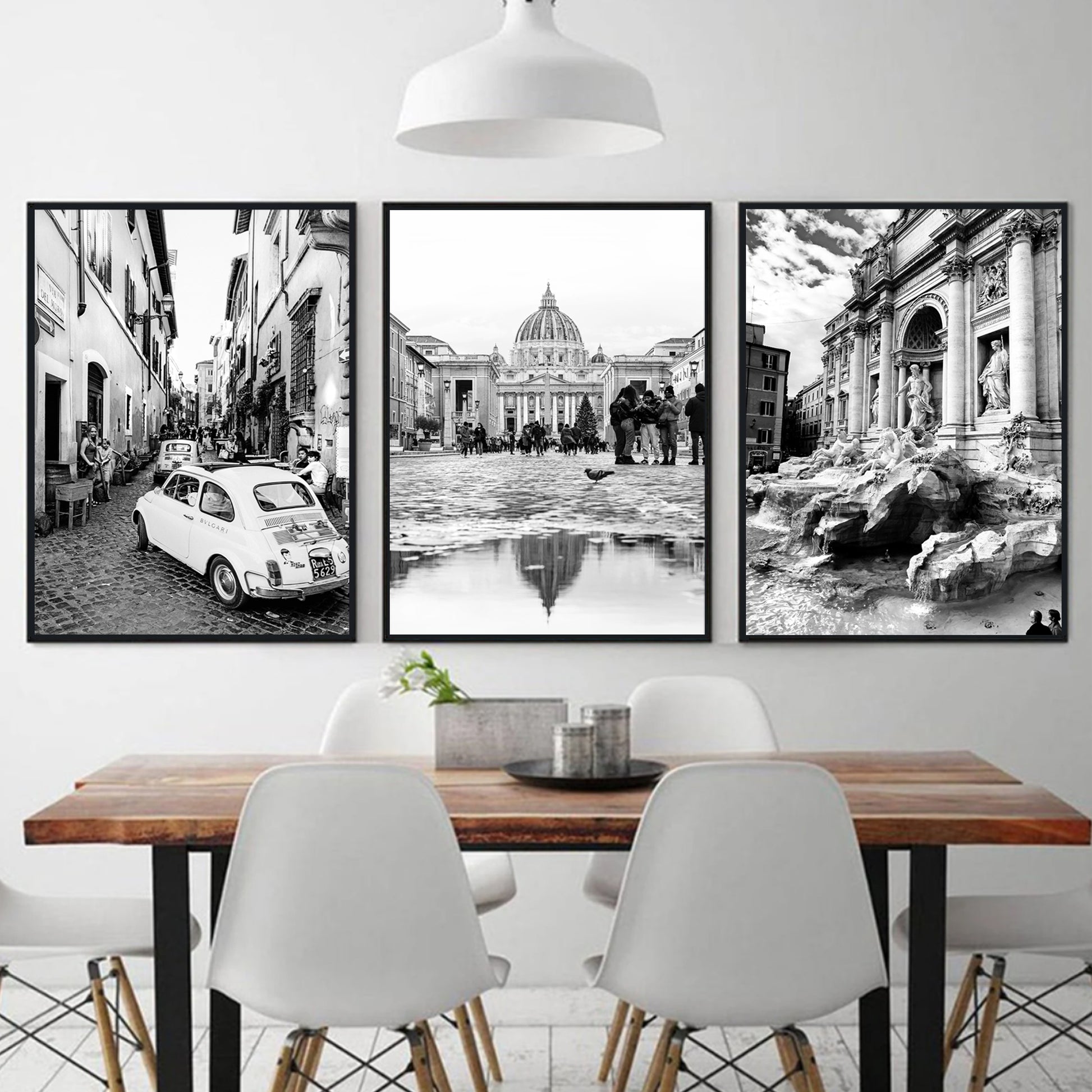 Italy black white photos.