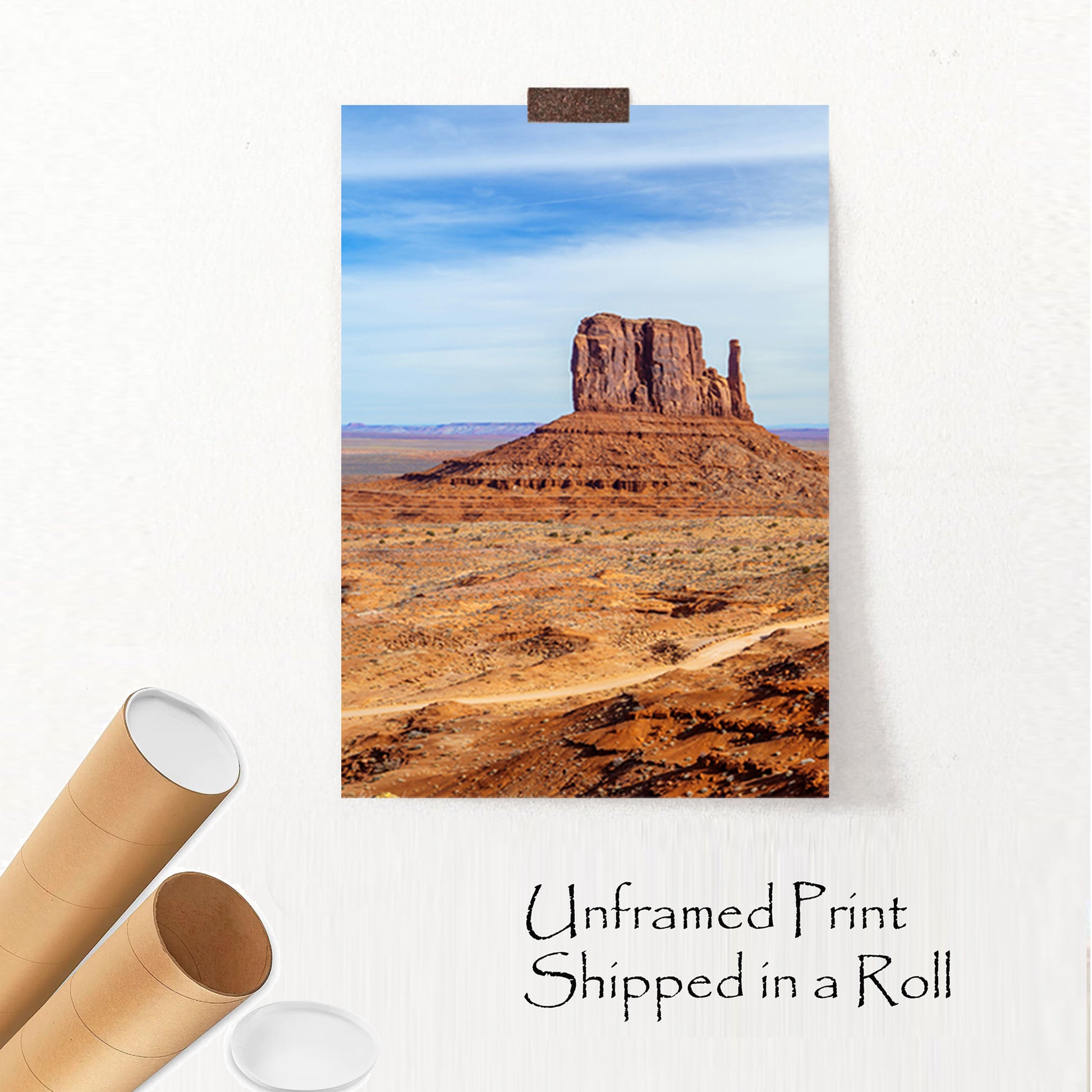 Arizona desert unframed print.